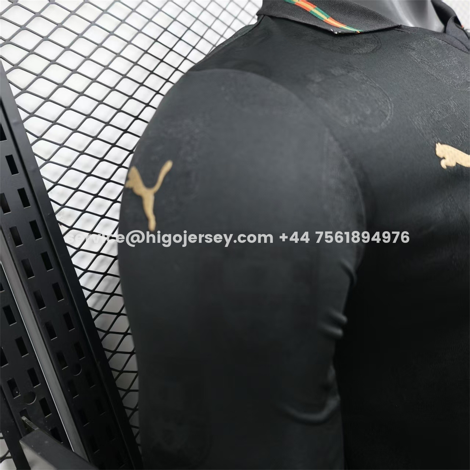 Higojerseys-Portugal 2026 Away Black Long Sleeves Jersey - Player Version