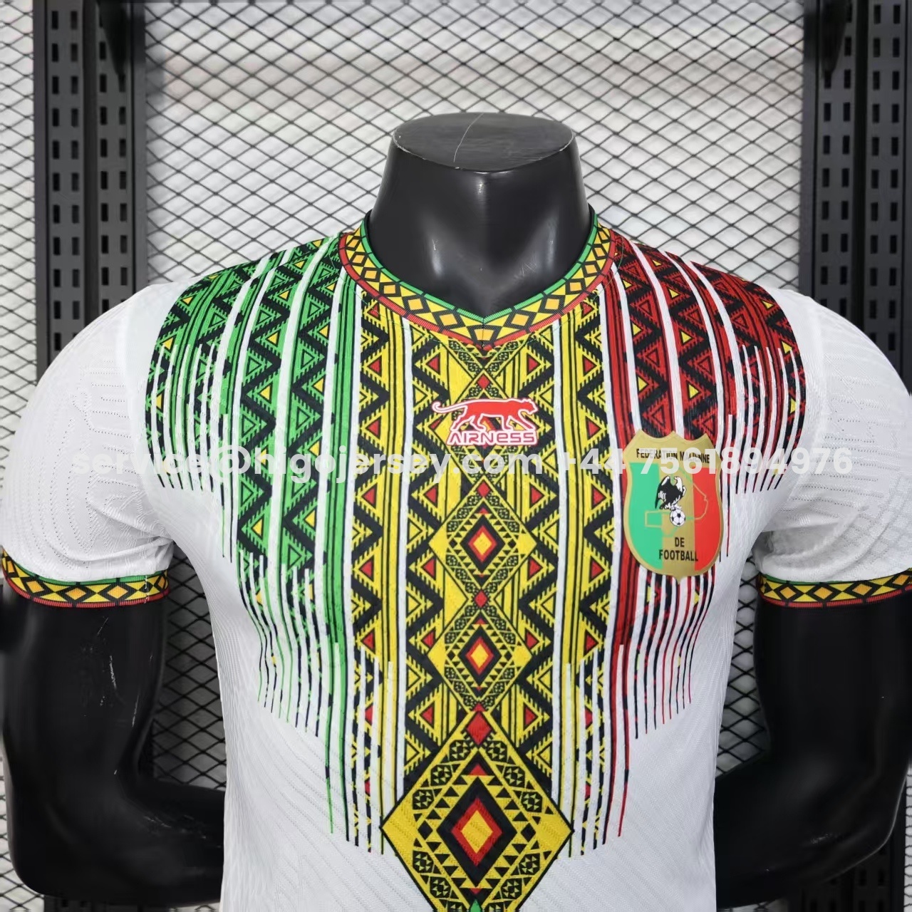 Higojerseys-Mali 2026 White Special Jersey - Player Version