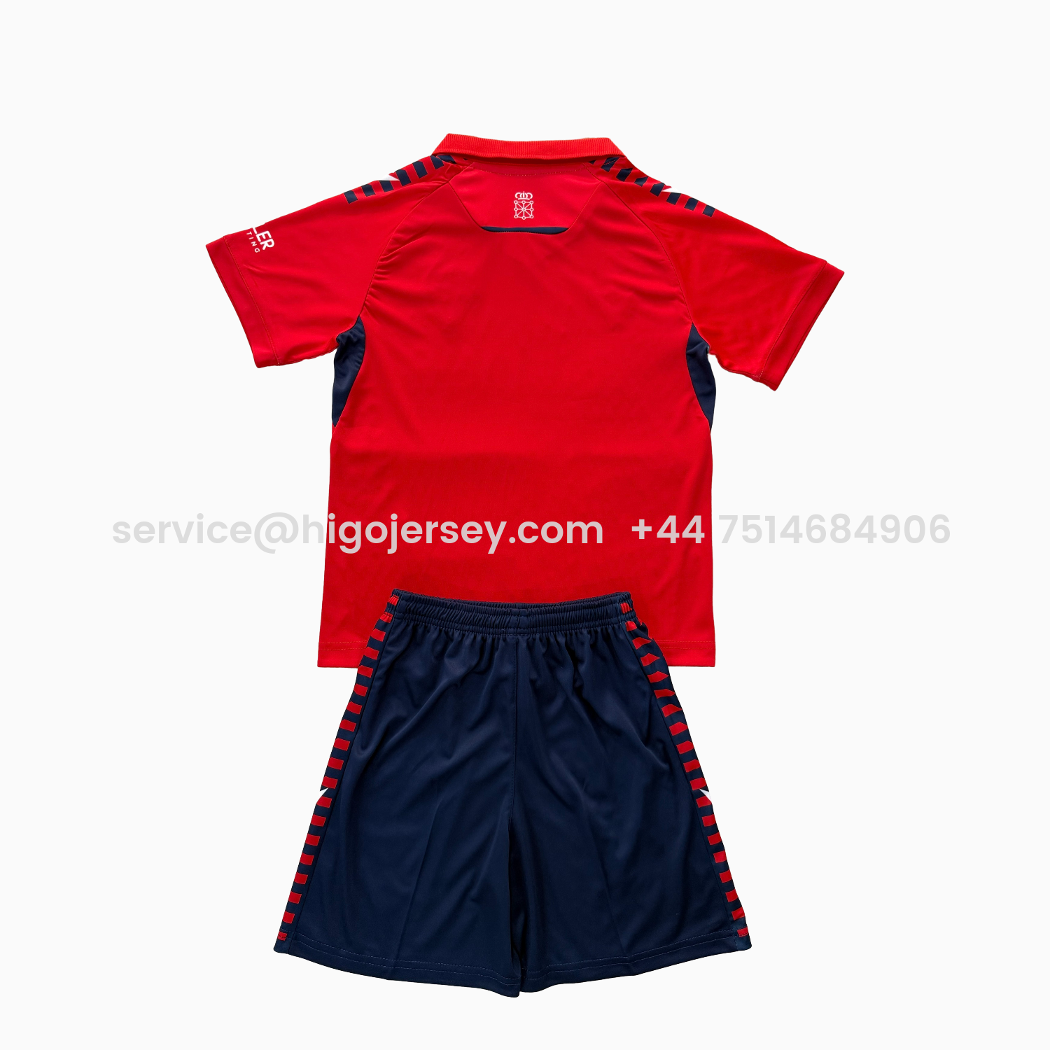 Higojerseys-Osasuna 25-26 Home Men's Adult Jersey Set - Fans Version