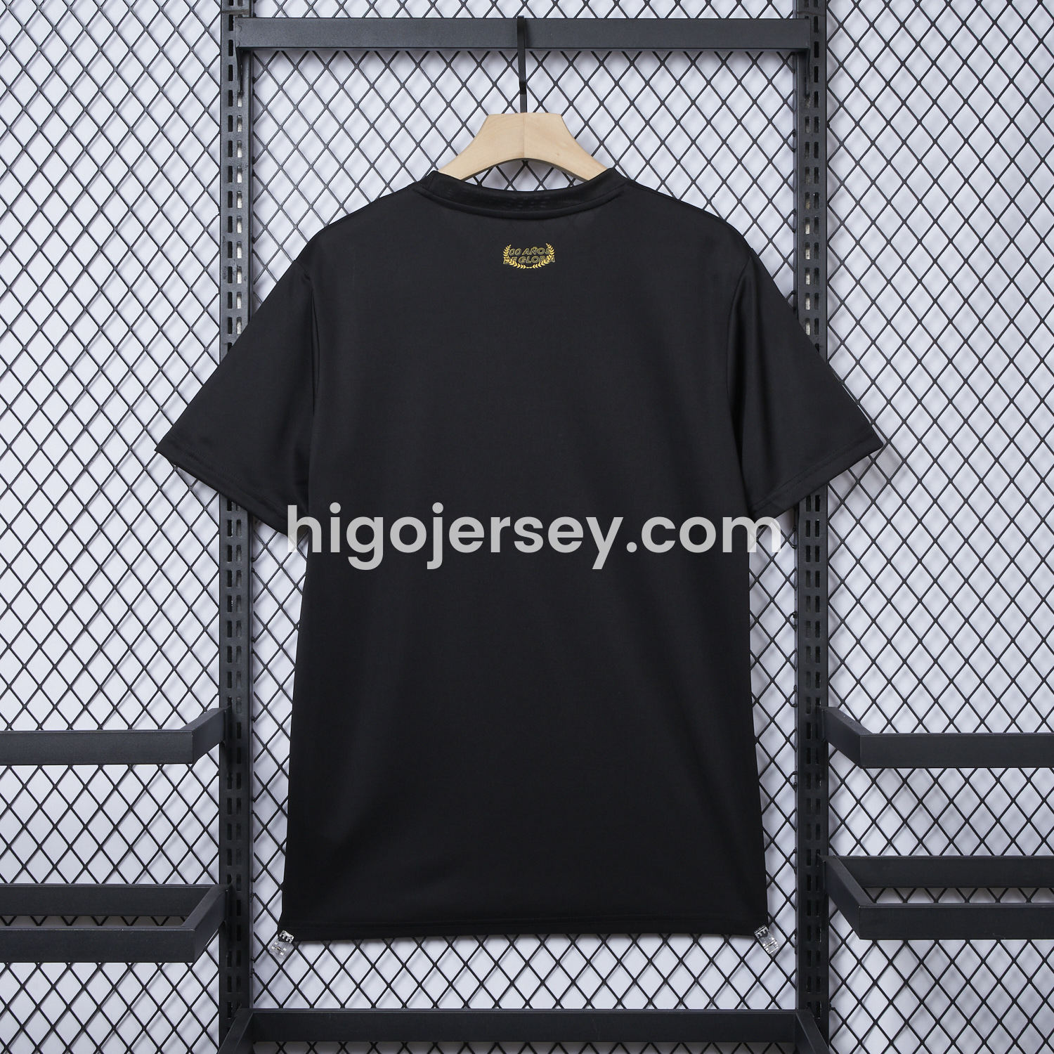 Higojerseys-Colo Colo 25-26 100th Anniversary Pure Black Special Jersey - Fans Version