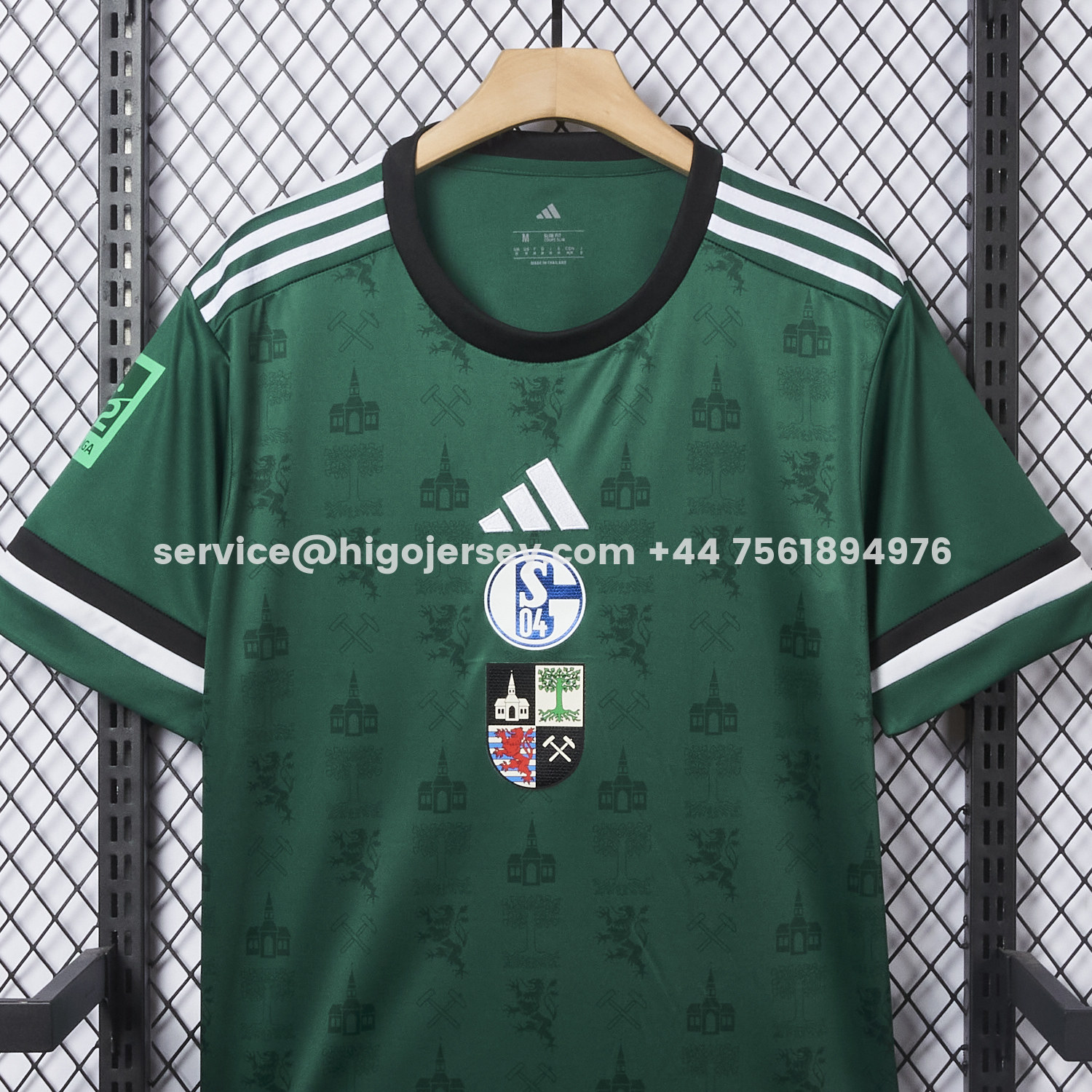 Higojerseys-Schalke 04 25-26 150 Years of Gelsenkirchen Special Jersey - Fans Version