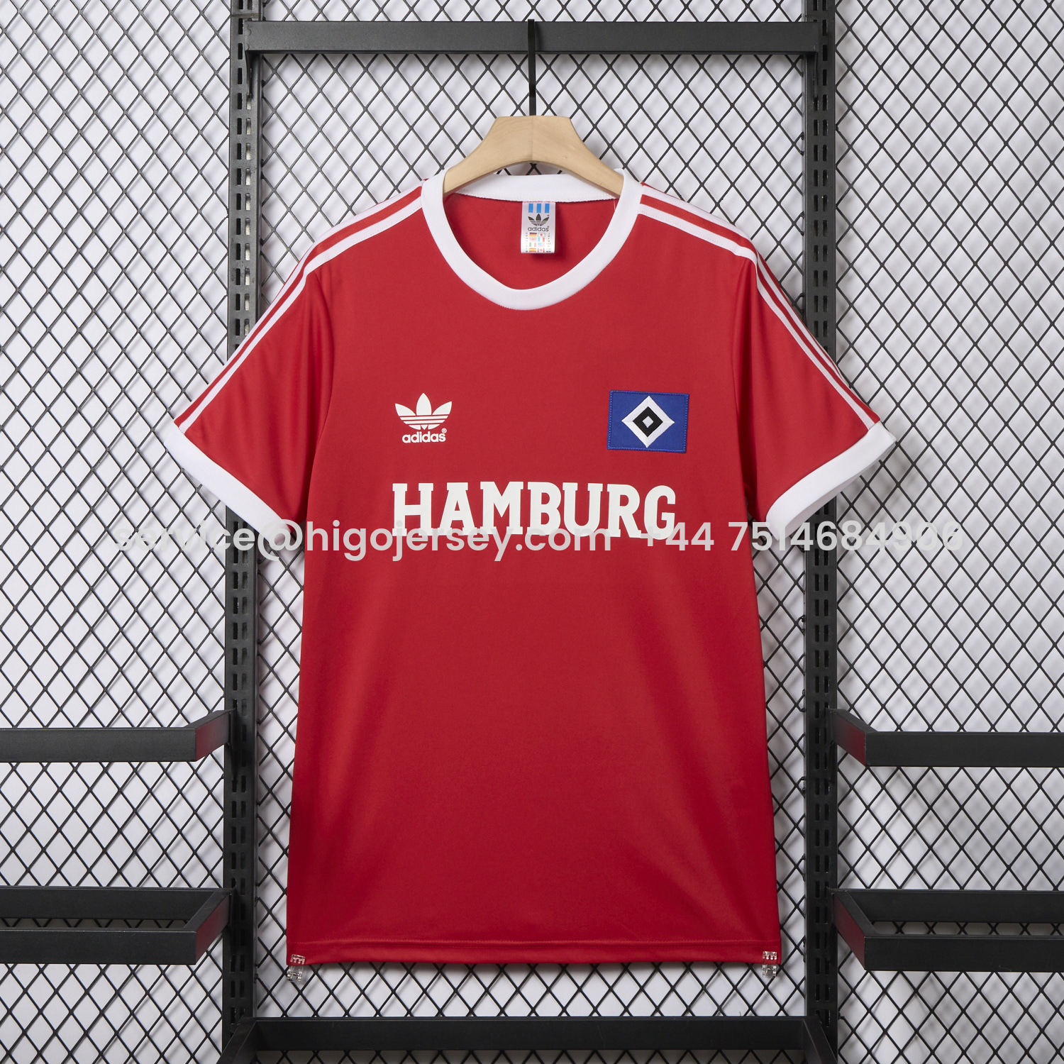 Higojerseys-Retro Hamburger SV 1974-75 Away Jersey