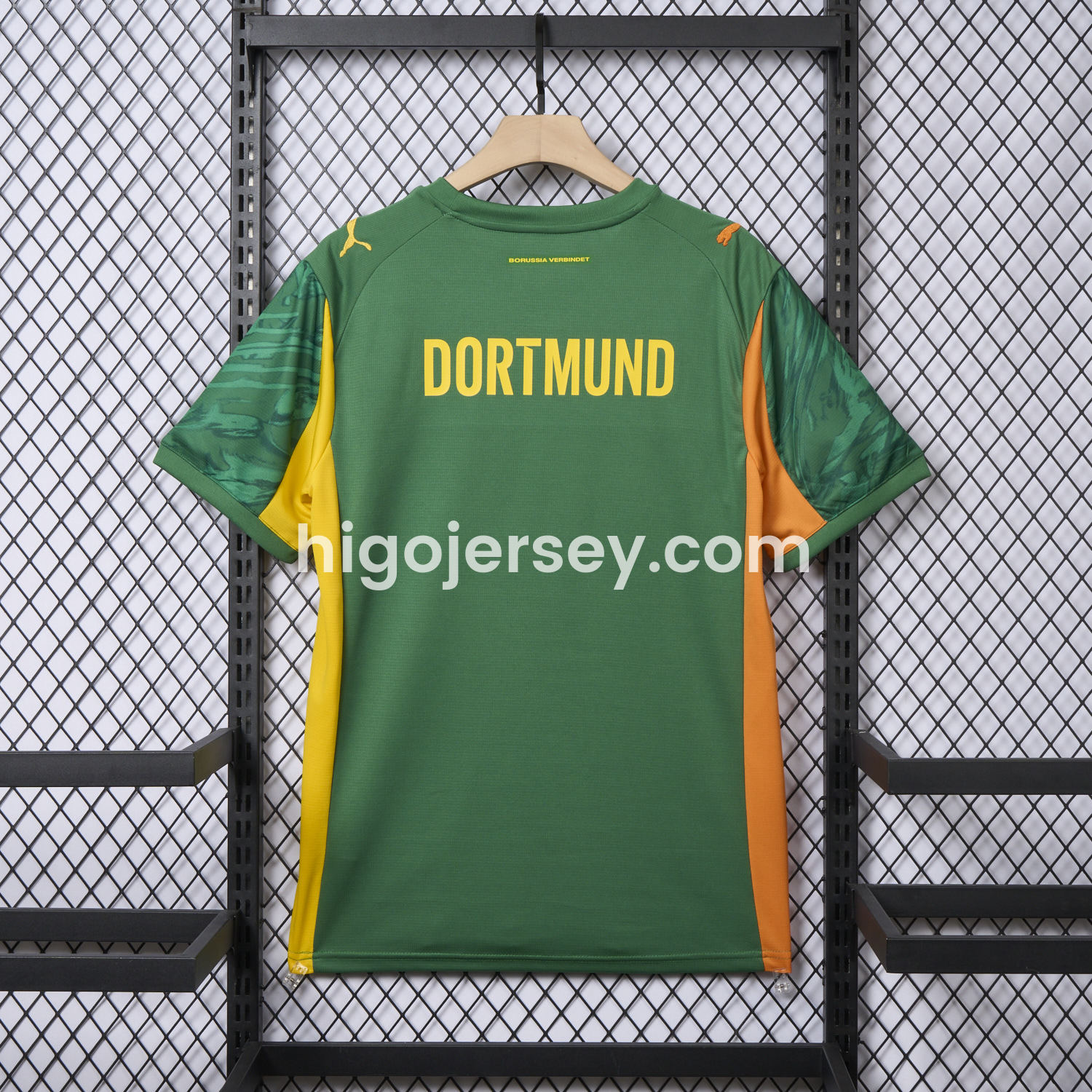 Higojerseys-Dortmund 25-26 Green Goalkeeper Unsponsored Jersey - Fans Version