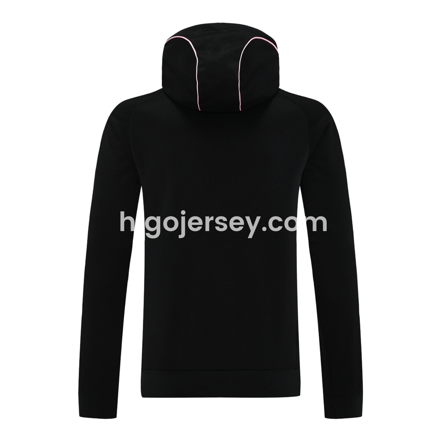 Higojerseys-INT M.A.M 25-26 Long Sleeves Training Hoodie Set - Black Hoodie + Pants