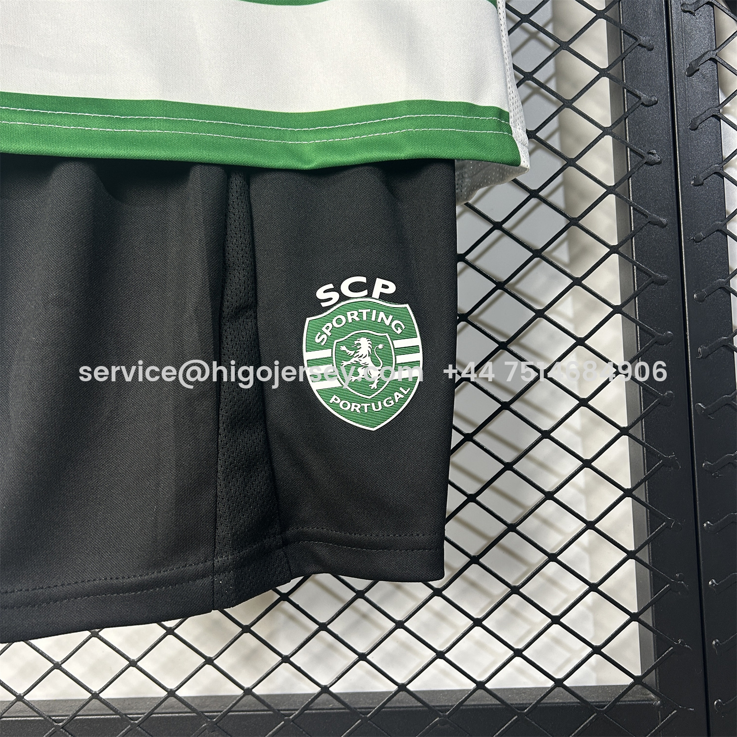 Higojerseys-Sporting CP 25-26 Home Kids Kit