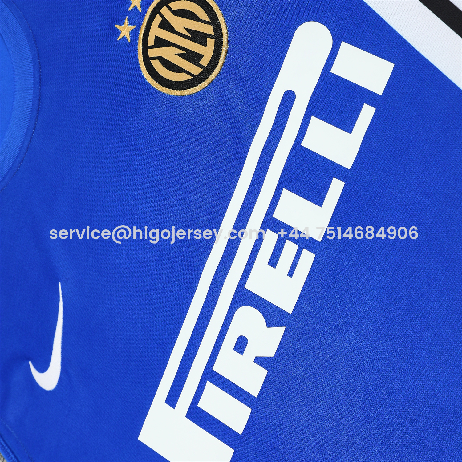 Higojerseys-Inter Milan 25-26 Vest Training Set - Blue Vest & Black Shorts