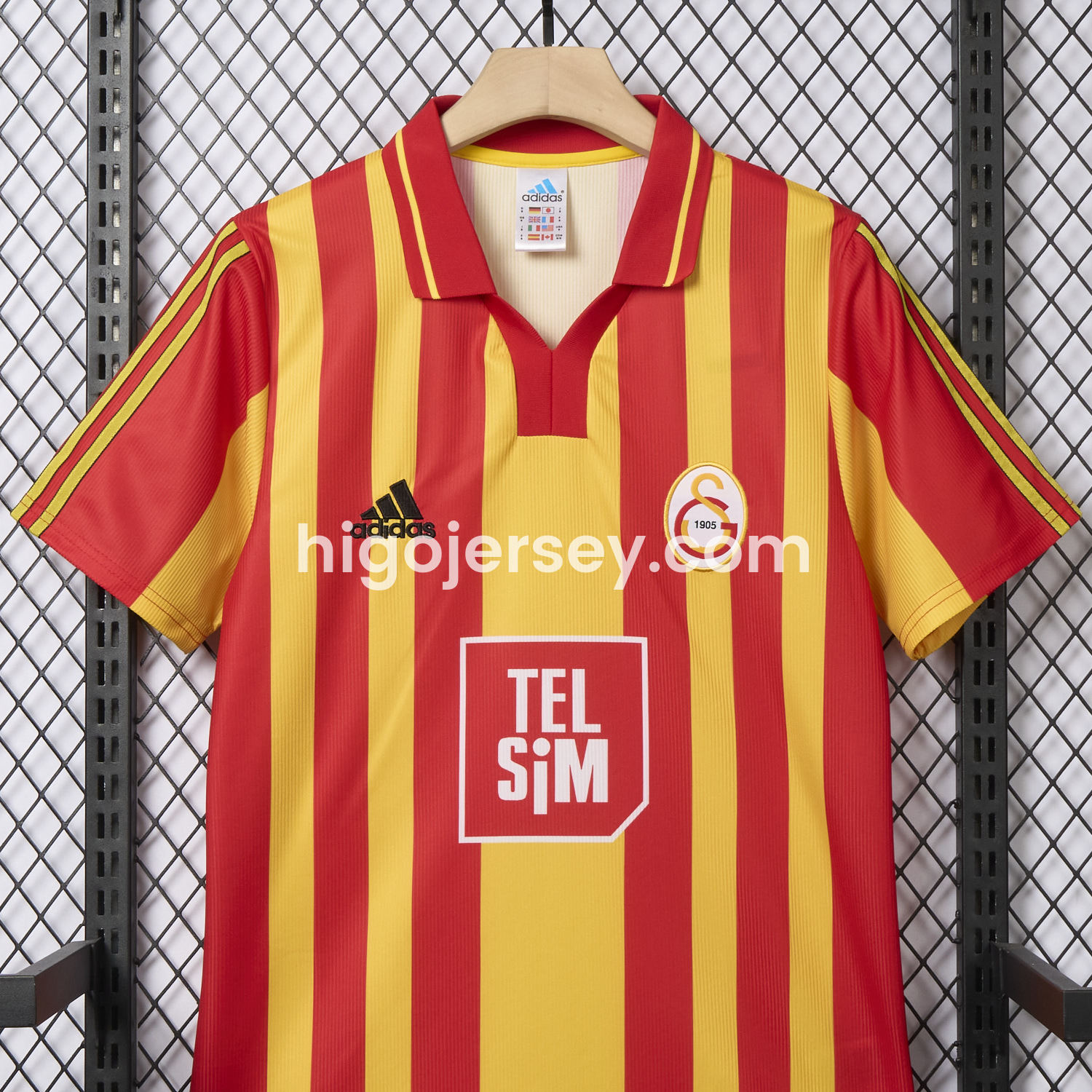Higojerseys-Retro Galatasaray 2000-01 Home Jersey