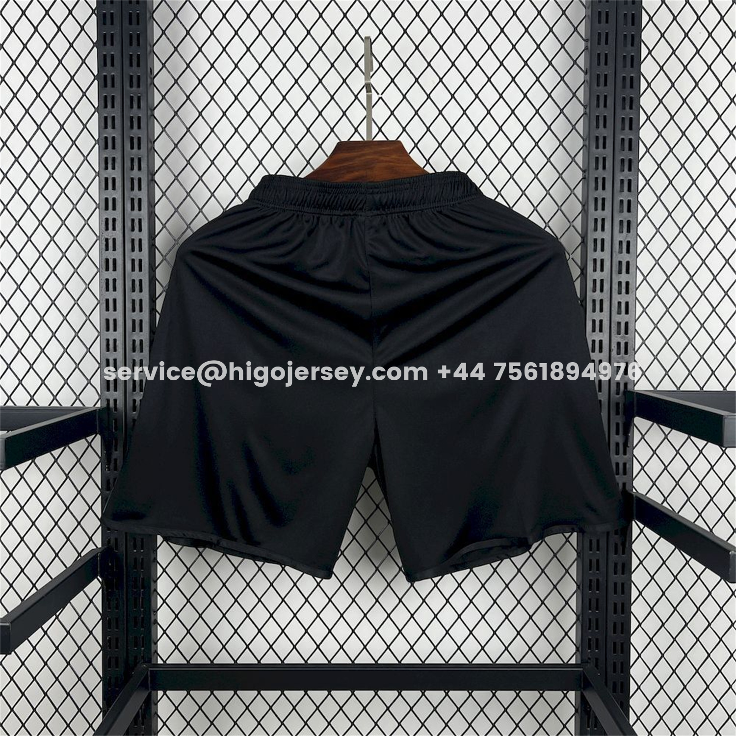 Higojerseys-Venezia 2026 Home Black Shorts - Fans Version