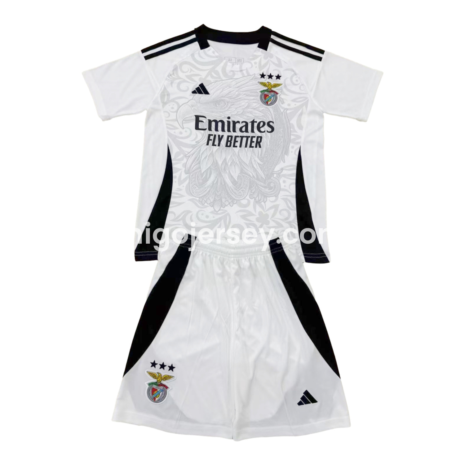 Higojerseys-Benfica 24-25 White Special Edition Kids Kit