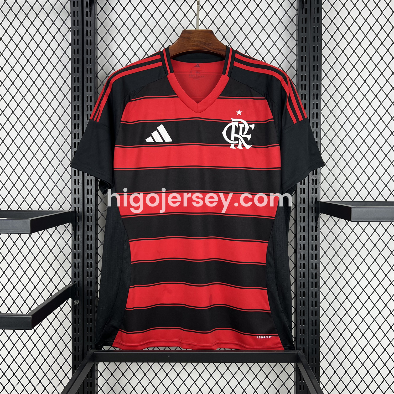Higojerseys-Flamengo 25-26 Home Unsponsored Jersey - Fans Version