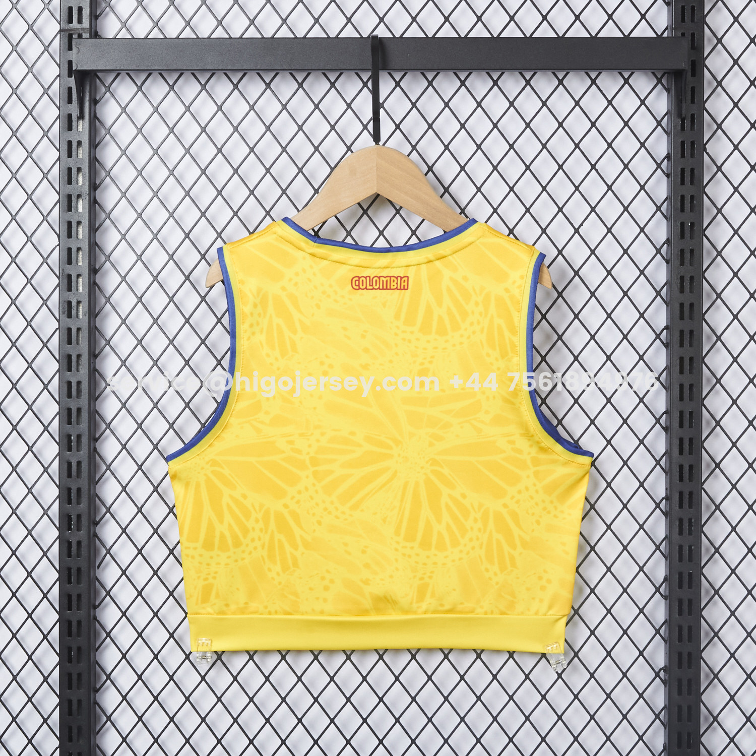 Higojerseys-Women's Colombia 2026 Home Yoga Vest