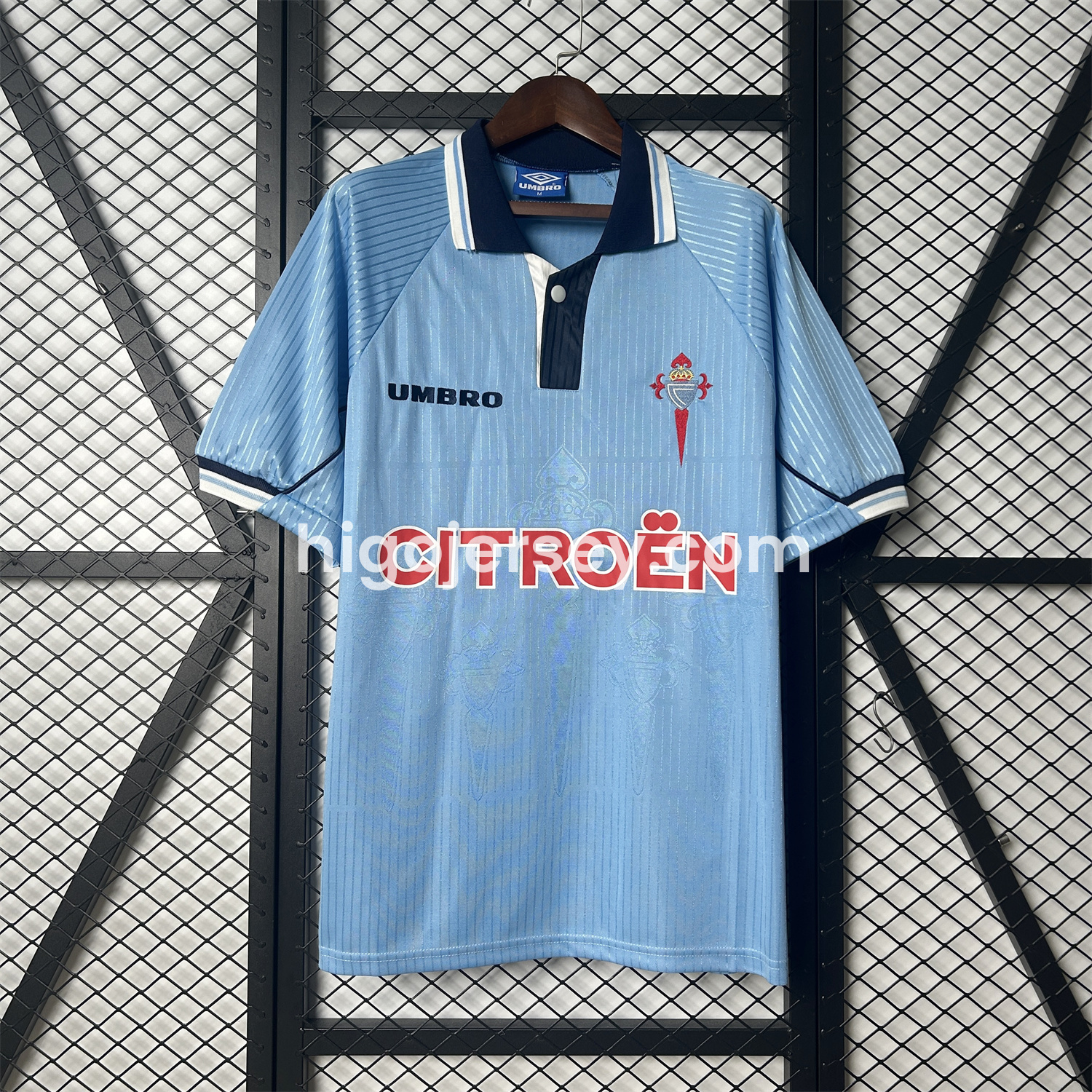 Higojerseys-Retro Celta Vigo 1997-99 Home Jersey