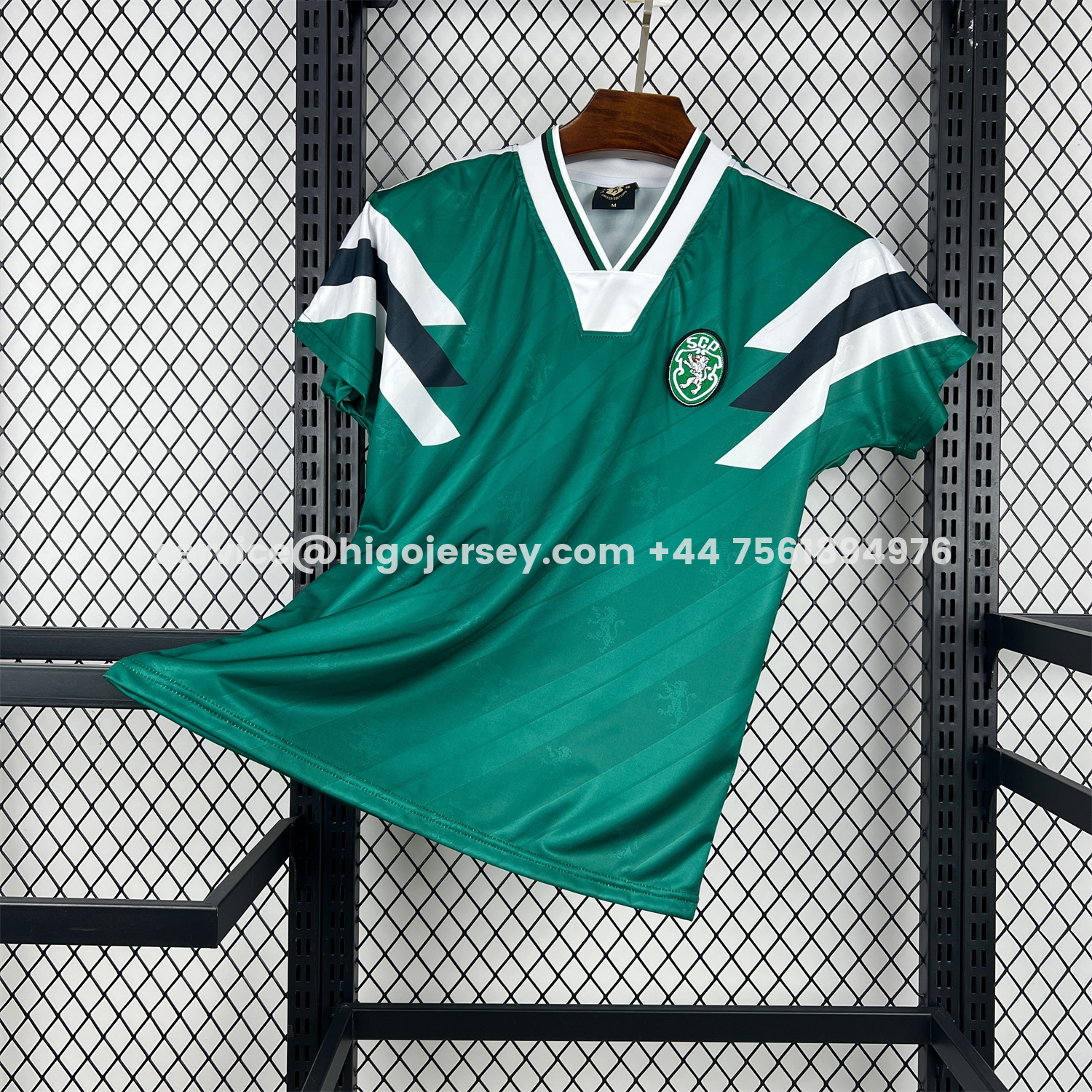 Higojerseys-Sporting CP 25-26 Retro Style Green Special Jersey - Fans Version