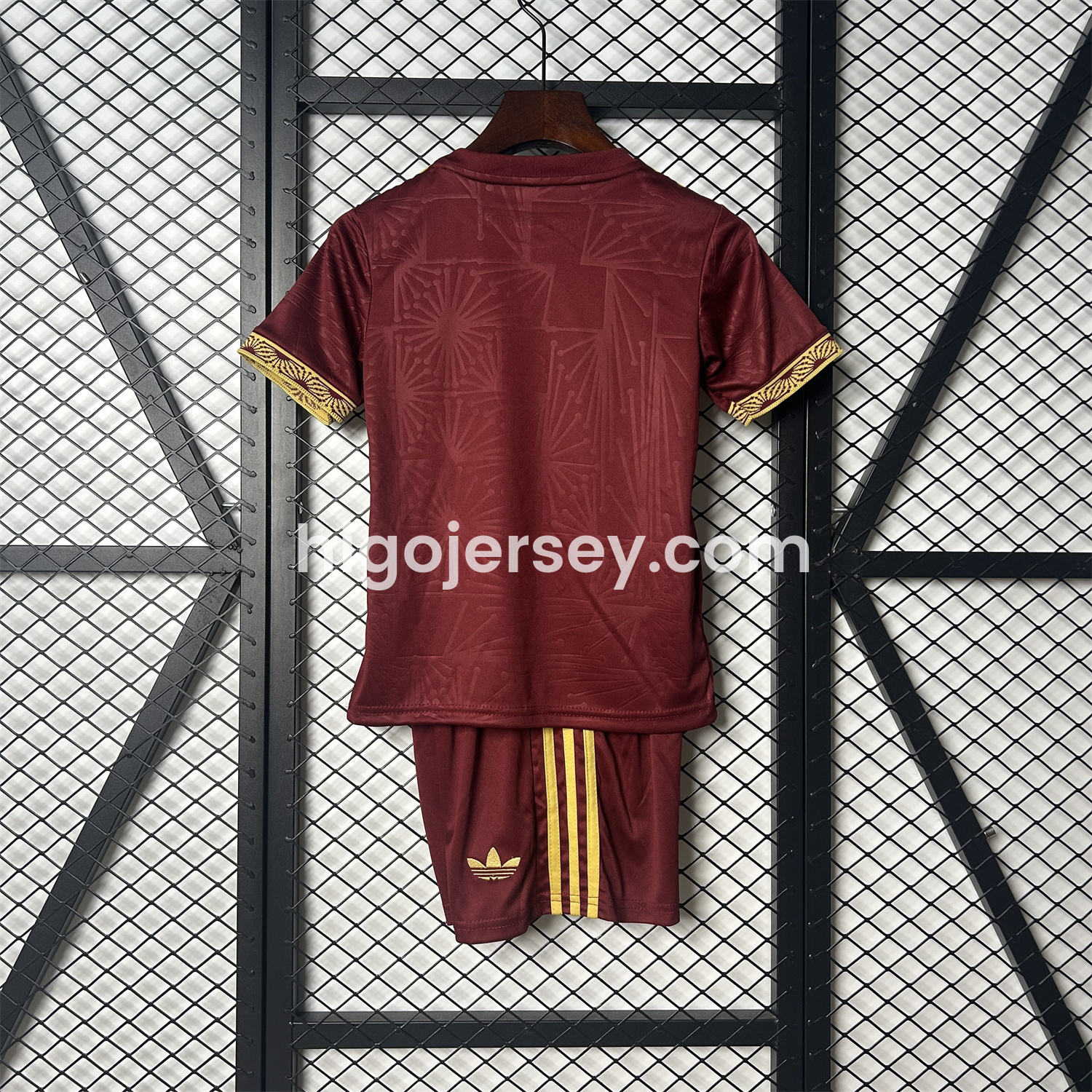 Higojerseys-Mexico 2025 Gold Cup Red Special Edition Kids Kit