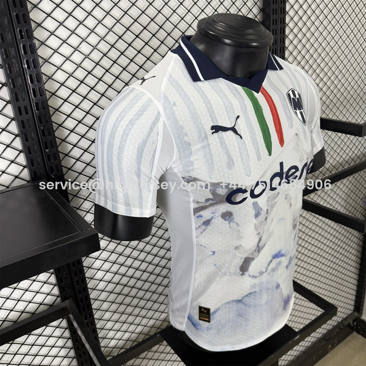 Higojerseys-Rayados Monterrey 25-26 Club World Cup Away White Jersey - Player Version