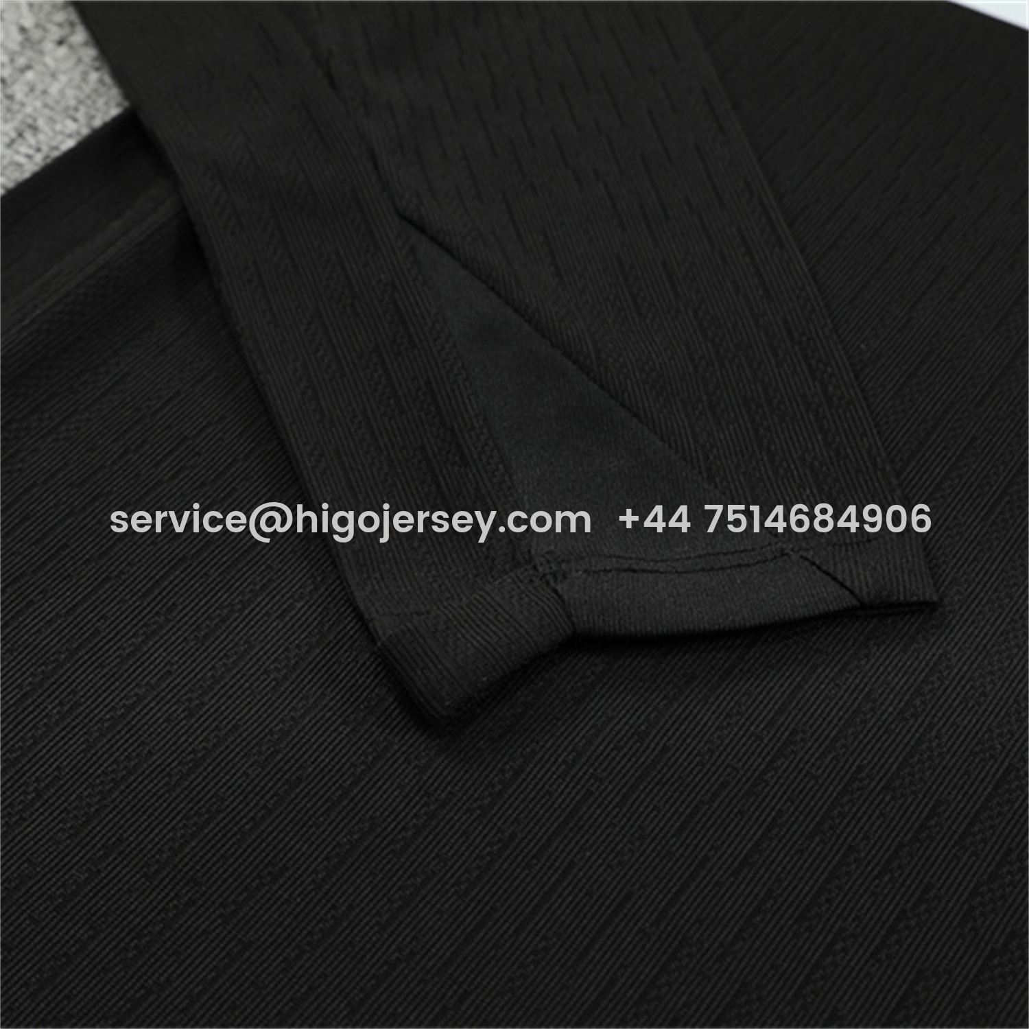 Higojerseys-C.H.E.L.S.E.A 25-26 Long Sleeve Training Set - Player Version - Black Top and Black Pants