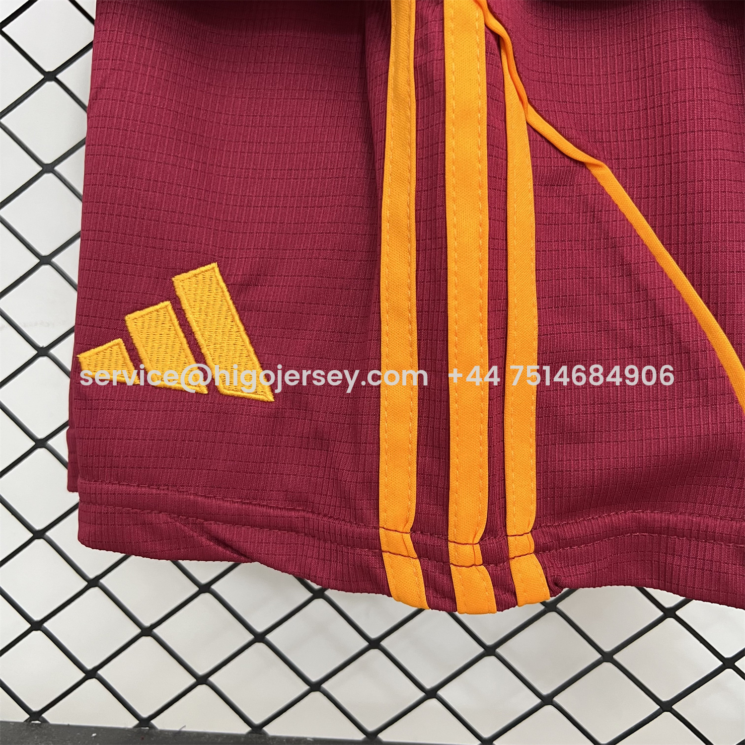Higojerseys-AS Roma 25-26 Home Unsponsored Kids Kit