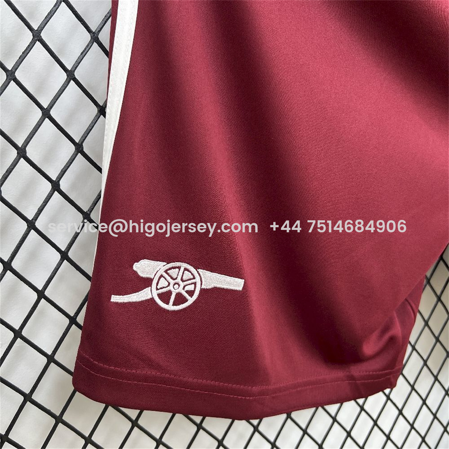 Higojerseys-Arsenal 25-26 Third Red Shorts - Fans Version