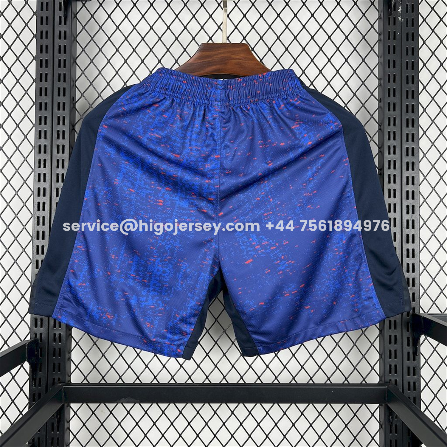 Higojerseys-France 2026 Home Blue Shorts - Fans Version