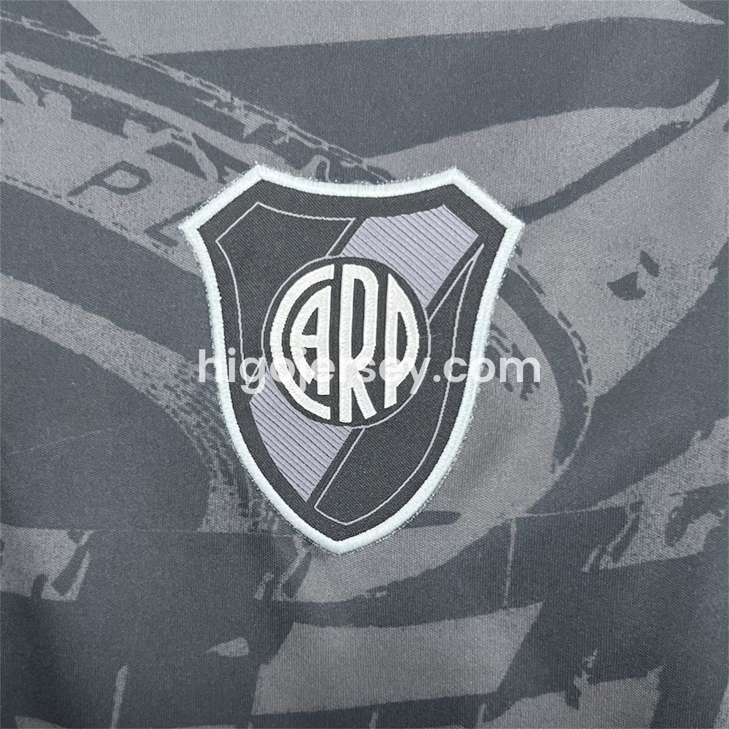 Higojerseys-Retro River Plate 2013-14 75th Anniversary Black Jersey