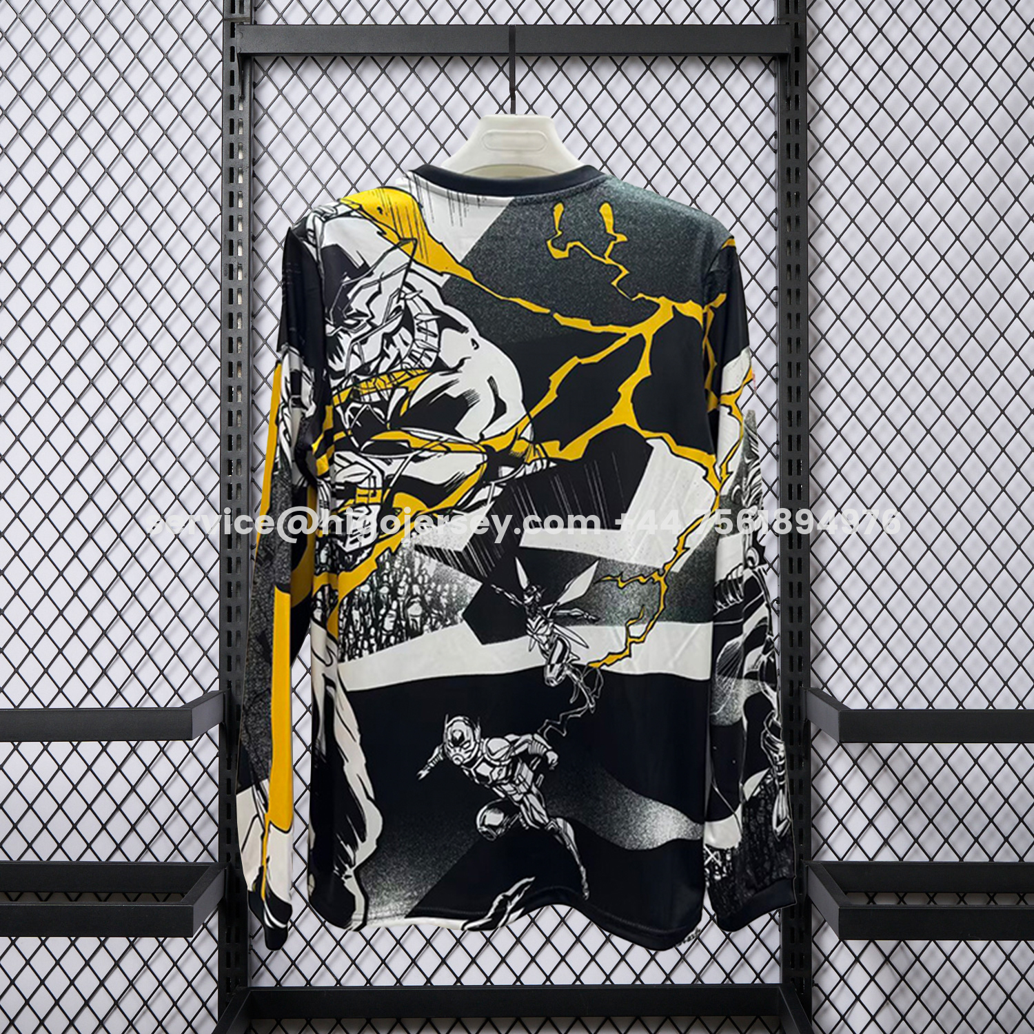 Higojerseys-Real Madrid 25-26 Comics Special Long Sleeves Jersey - Fans Version