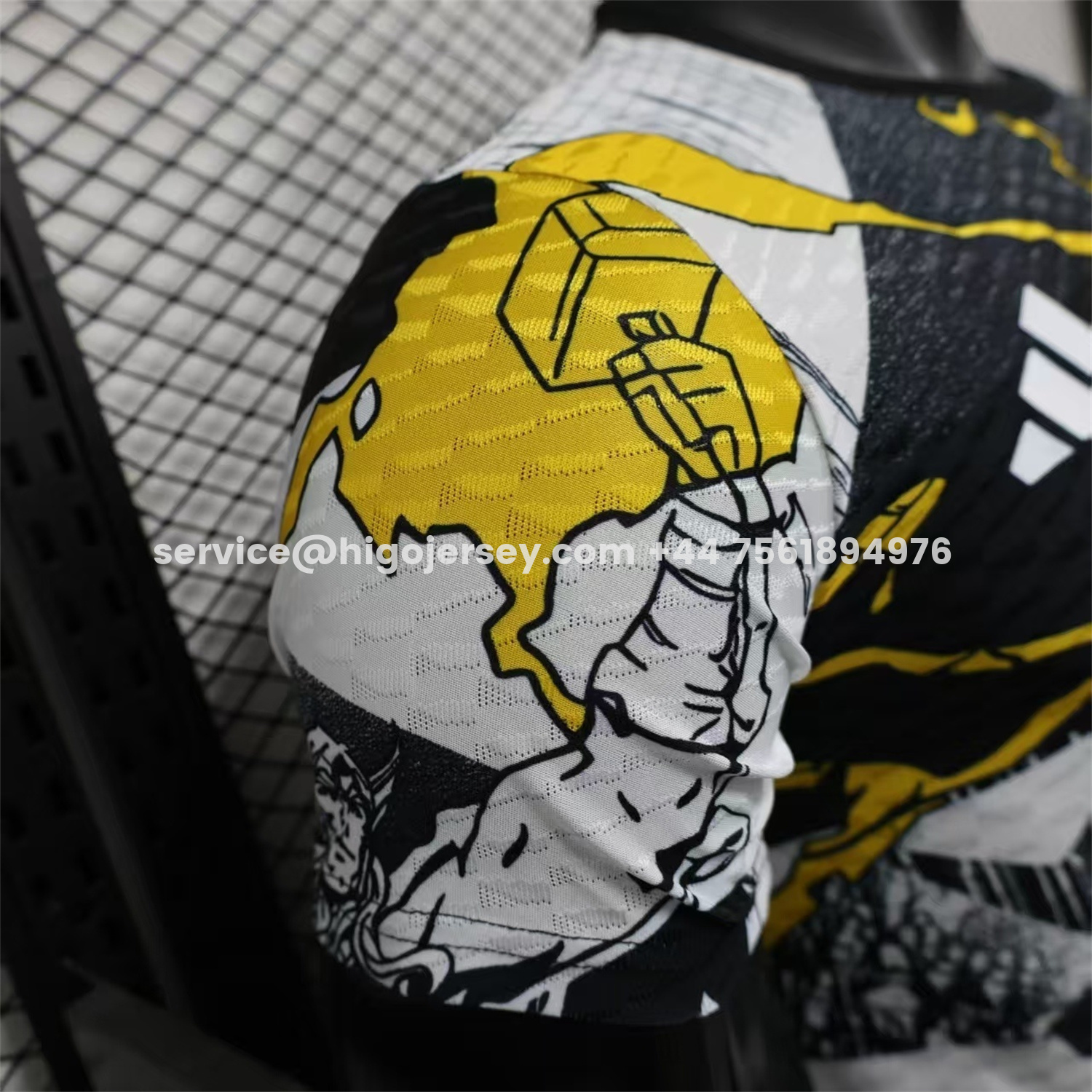 Higojerseys-Real Madrid 25-26 Thunder Comics Pre-Match Special Jersey - Player Version