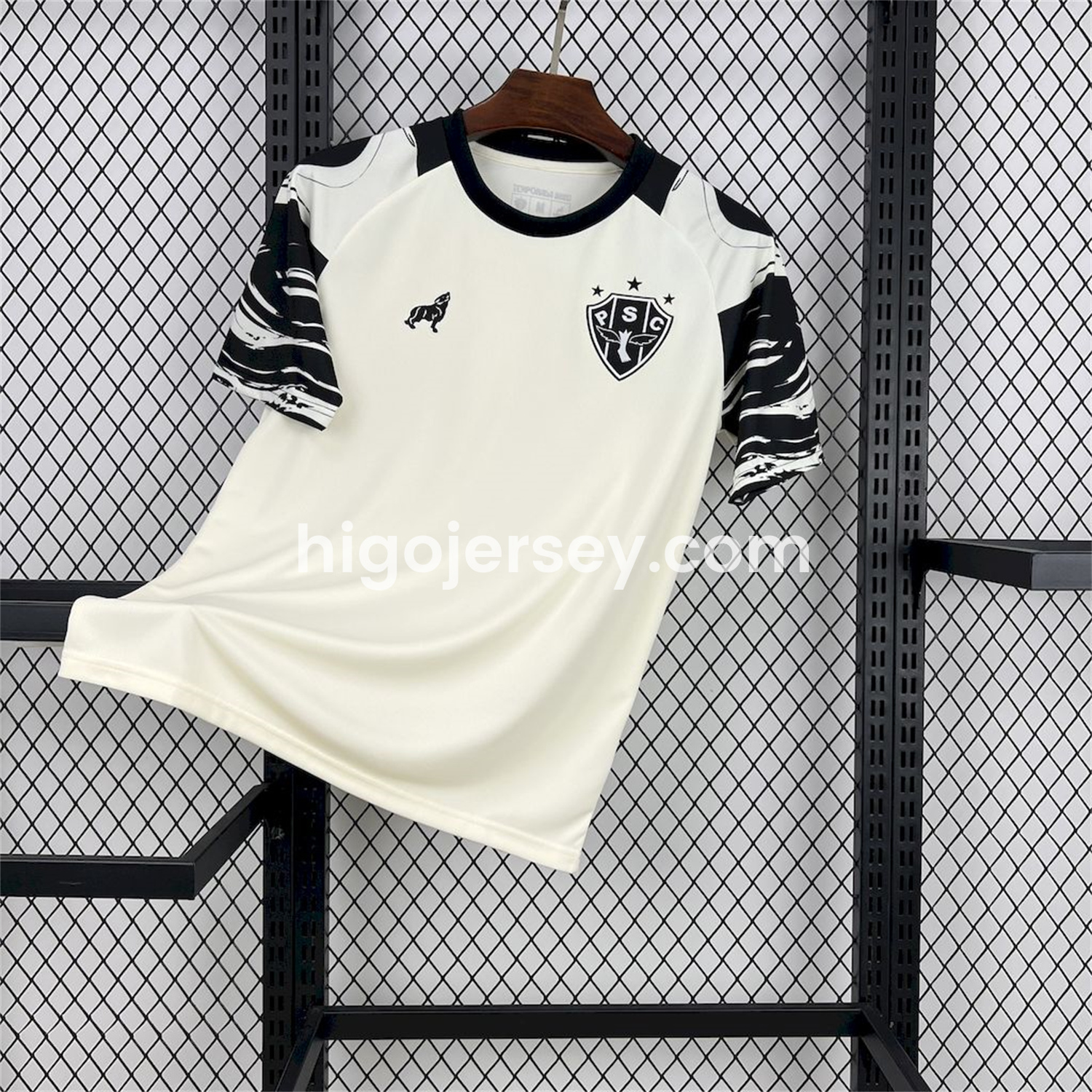 Higojerseys-Paysandu 25-26 White Training Unsponsored Jersey - Fans Version