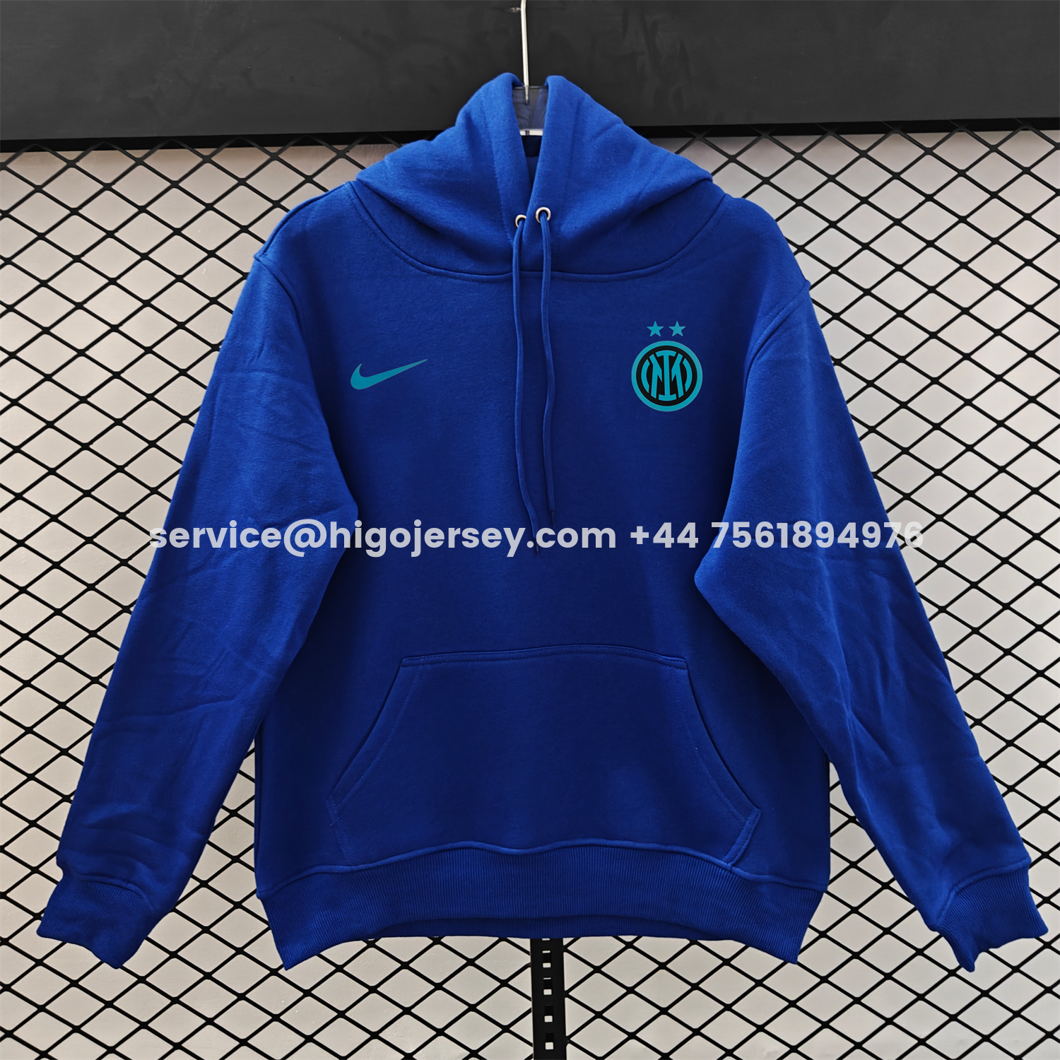 Higojerseys-Inter Milan 25-26 Third Blue Icon Unisex Pullover Hoodie