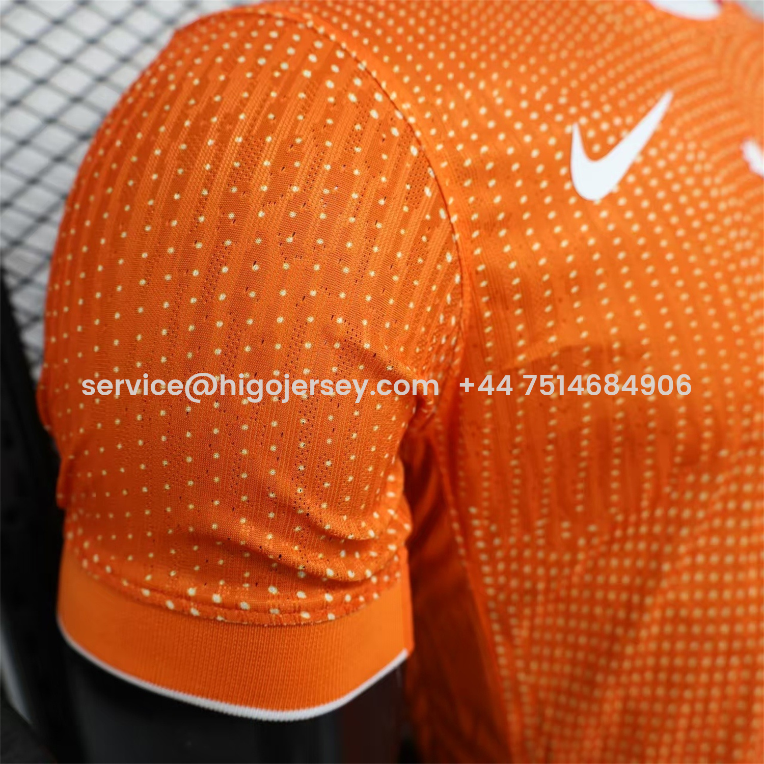 Higojerseys-Netherlands 2025-26 Orange Special Jersey - Player Version