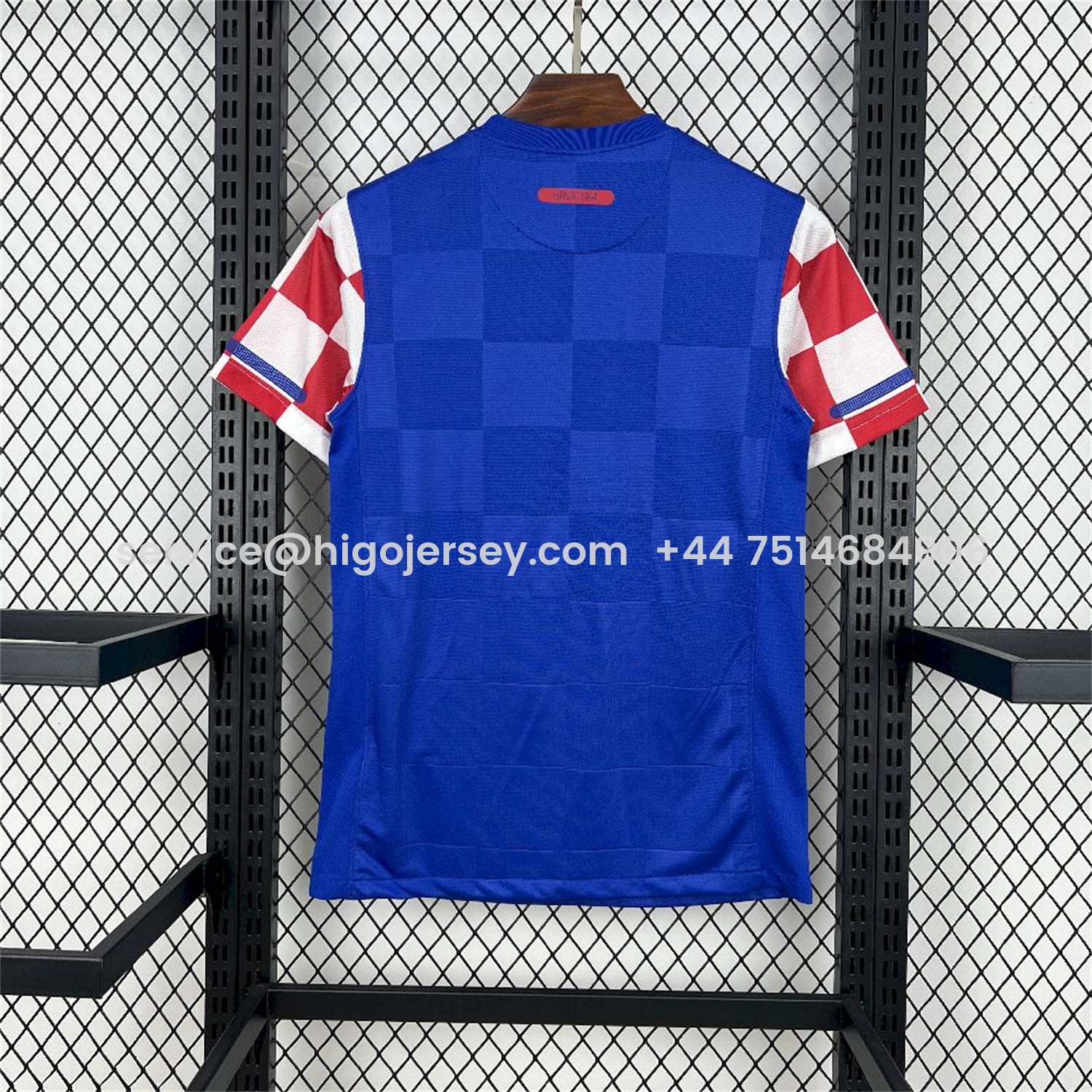 Higojerseys-Retro Croatia 2010 Away Jersey