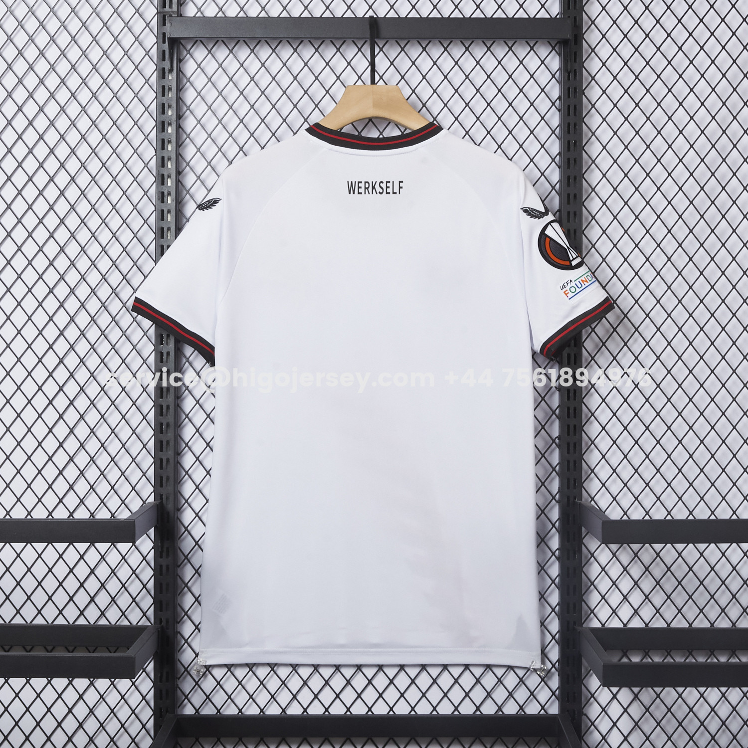 Higojerseys-Retro Bayer 04 Leverkusen 23-24 Europa Conference League Final Jersey