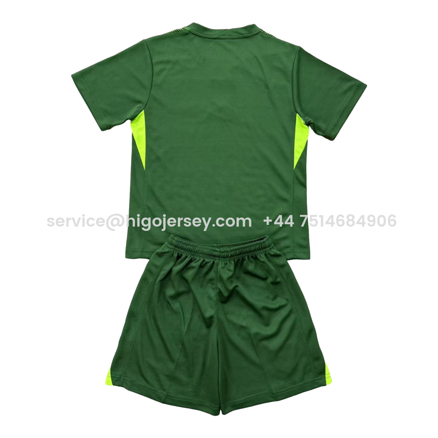 Higojerseys-United States USA 25-26 Green Goalkeeper Men's Adult Jersey Set - Fans Version