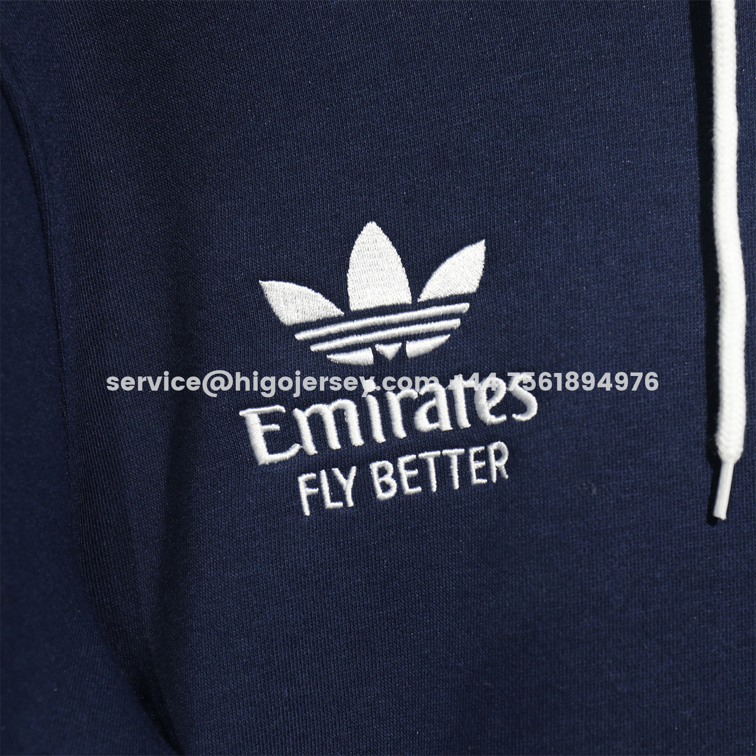 Higojerseys-Arsenal 25-26 Pure Color Training Set - Dark Blue Top and Dark Blue Pants