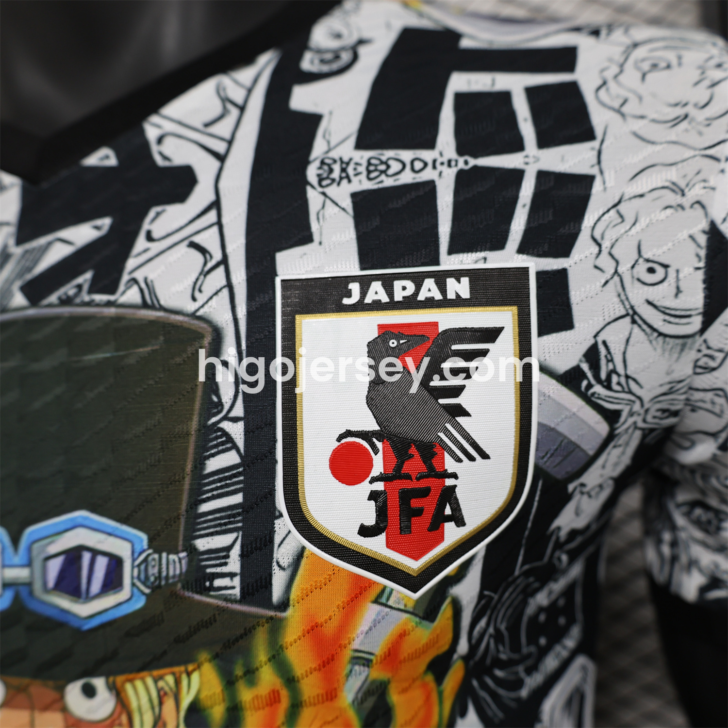 Higojerseys-Japan 24-25 Sabo & Fire Special Edition Jersey - Player Version