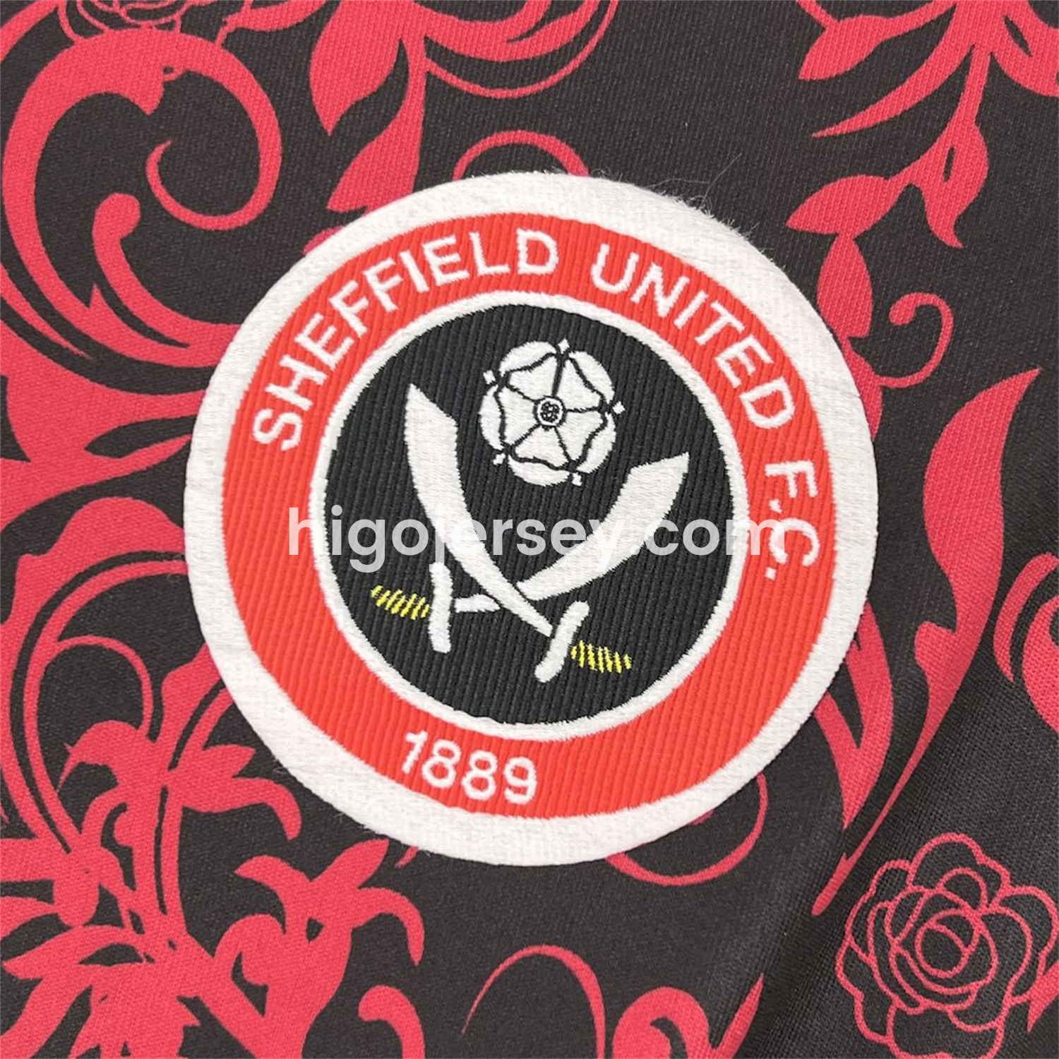 Higojerseys-Sheffield United 24-25 Pre-Match Chinese New Year Jersey - Fans Version