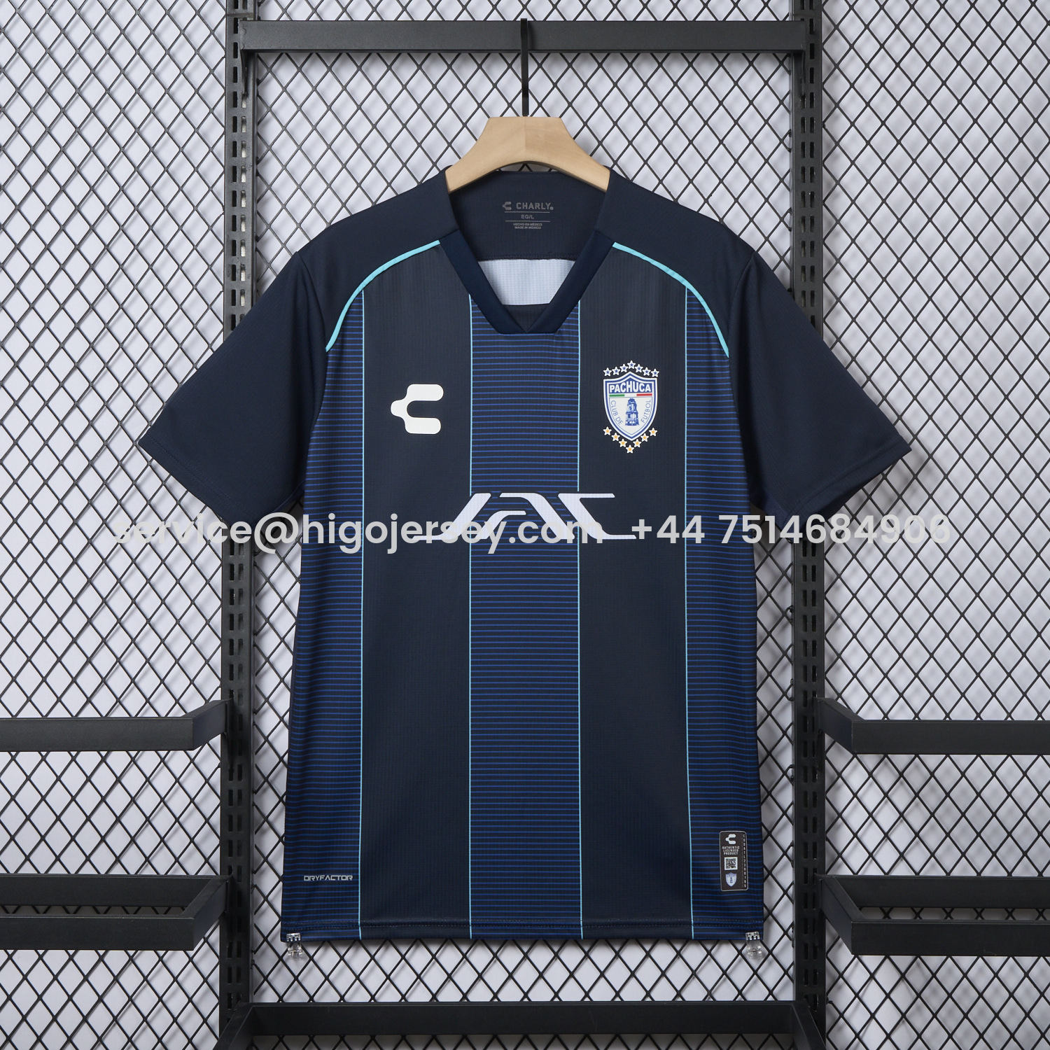 Higojerseys-Pachuca 25-26 Away Jersey - Fans Version
