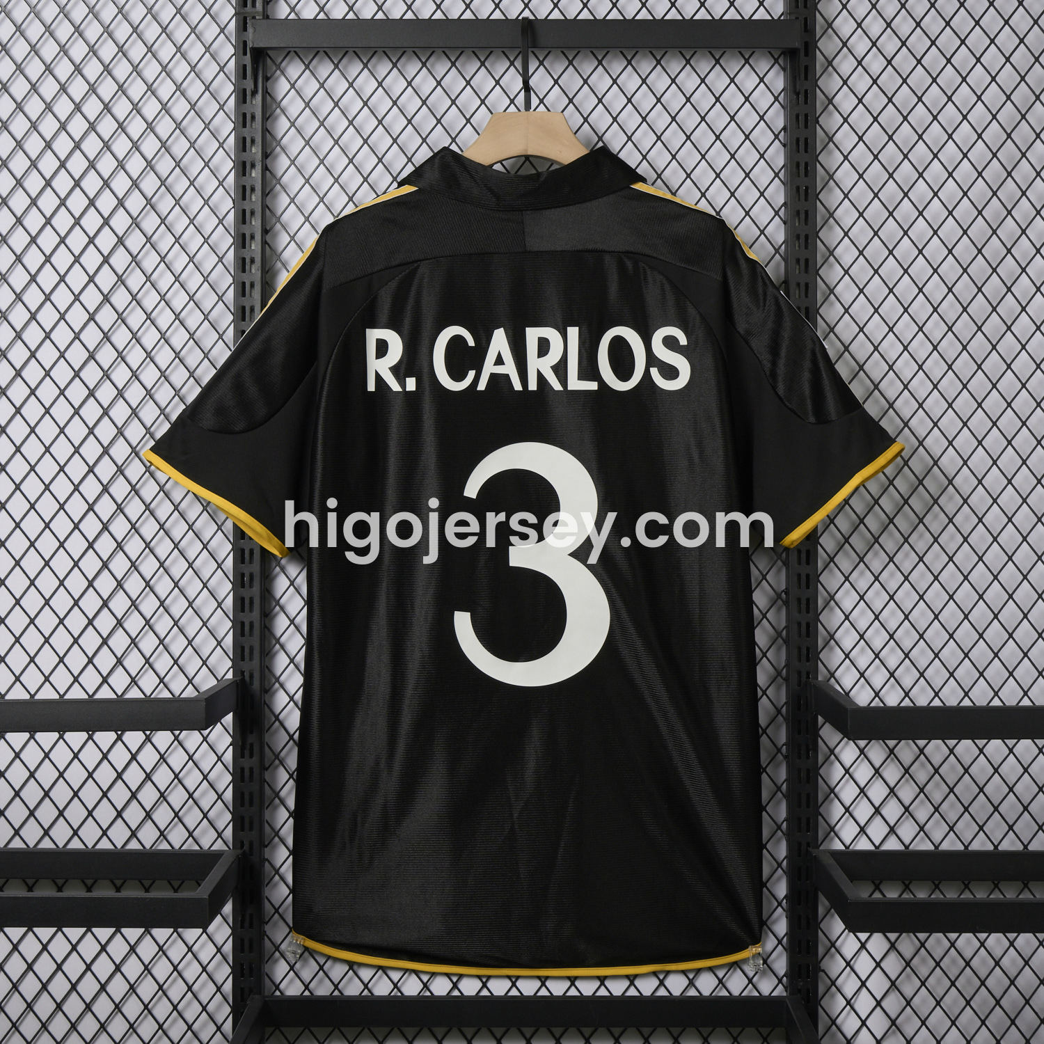 Higojerseys-Retro Real Madrid 1999-01 Away Jersey
