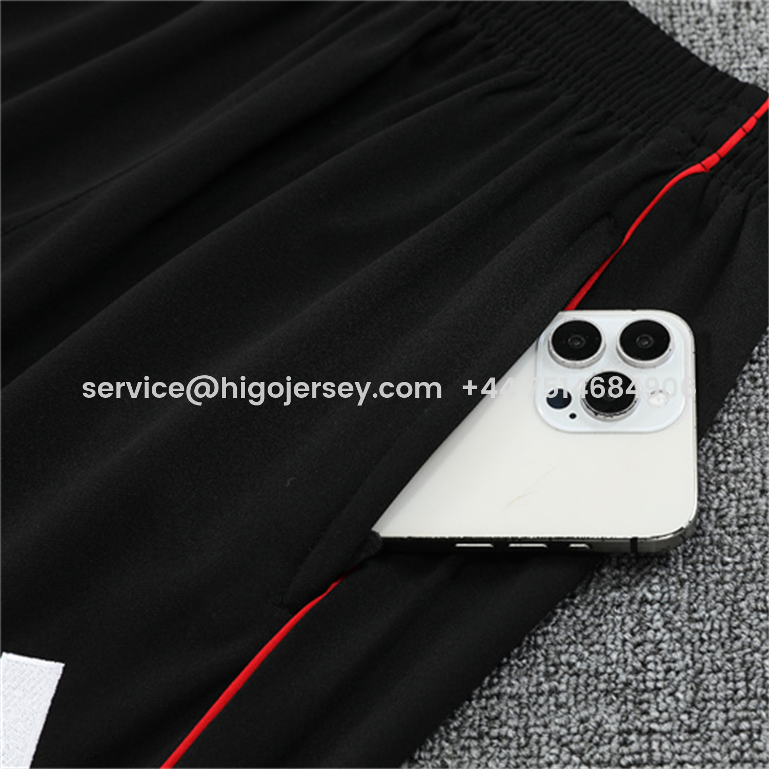 Higojerseys-Ajax 25-26 Long Sleeve Training Set - Black Top and Black Pants