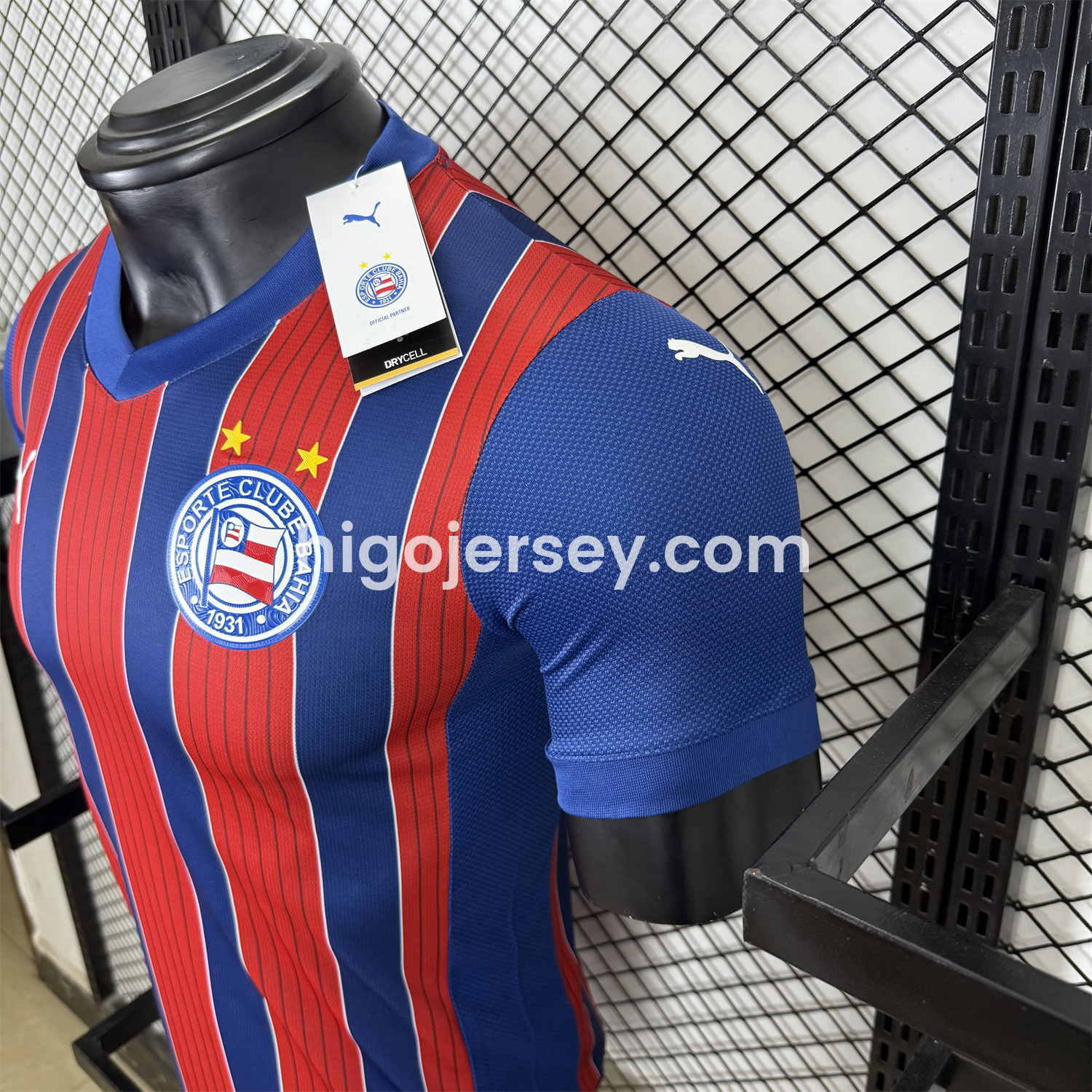 Higojerseys-Bahia 25-26 Away Unsponsored Jersey - Player Version