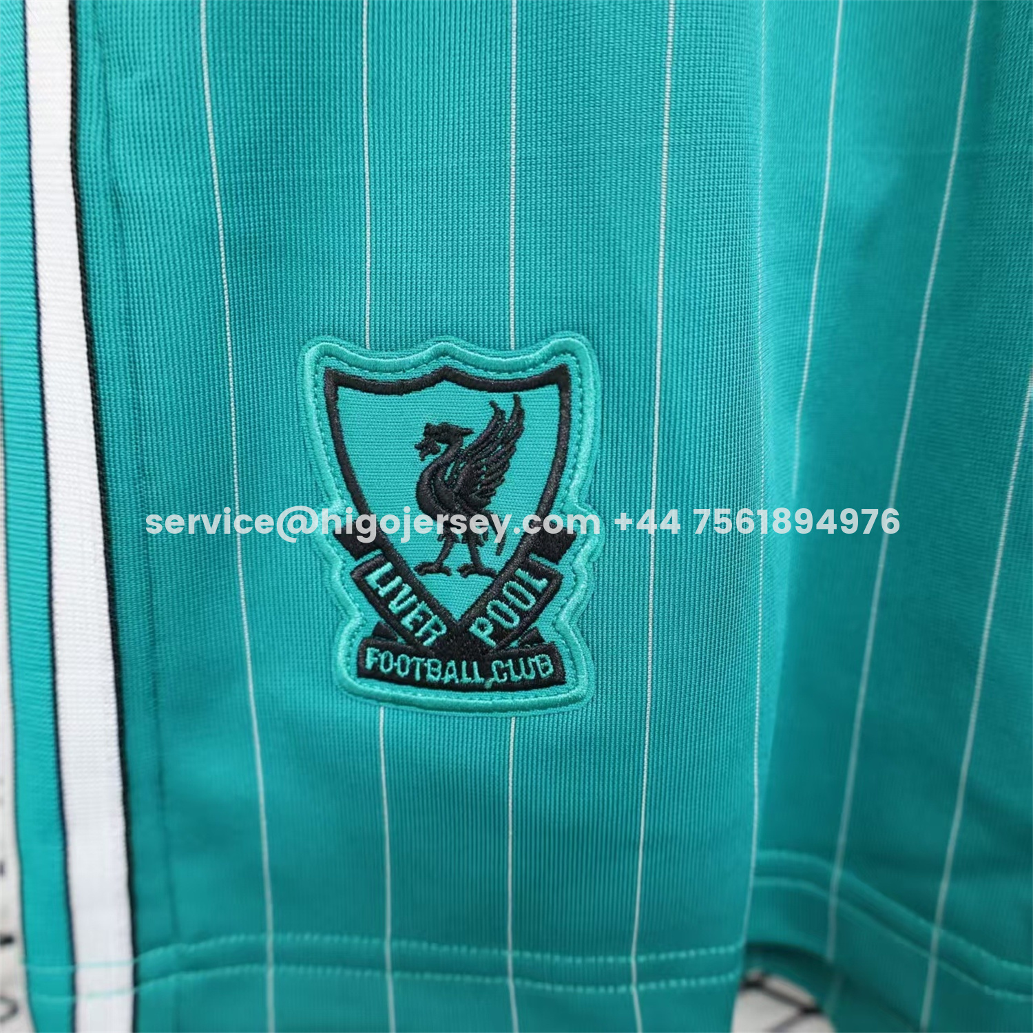 Higojerseys-Liver.pool 25-26 Trefoil Cyan Travel Shorts - Player Version