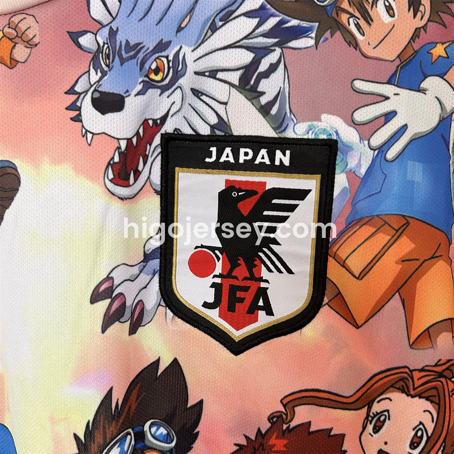 Higojerseys-Japan 25-26 Digimon Special Edition Jersey - Fans Version