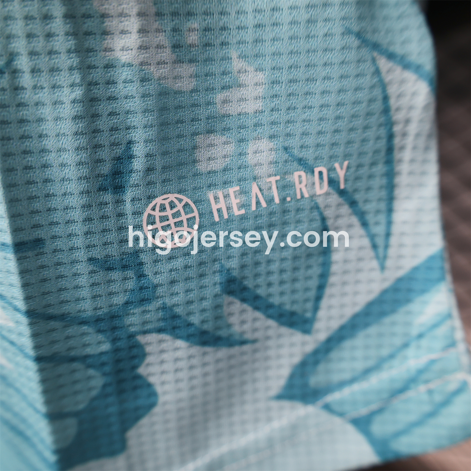 Higojerseys-Algeria 25-26 Light Blue Flower Pattern Special Edition Jersey - Player Version
