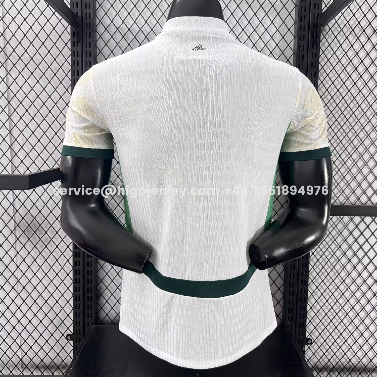 Higojerseys-Ivory Coast 2026 Away White Jersey - Player Version