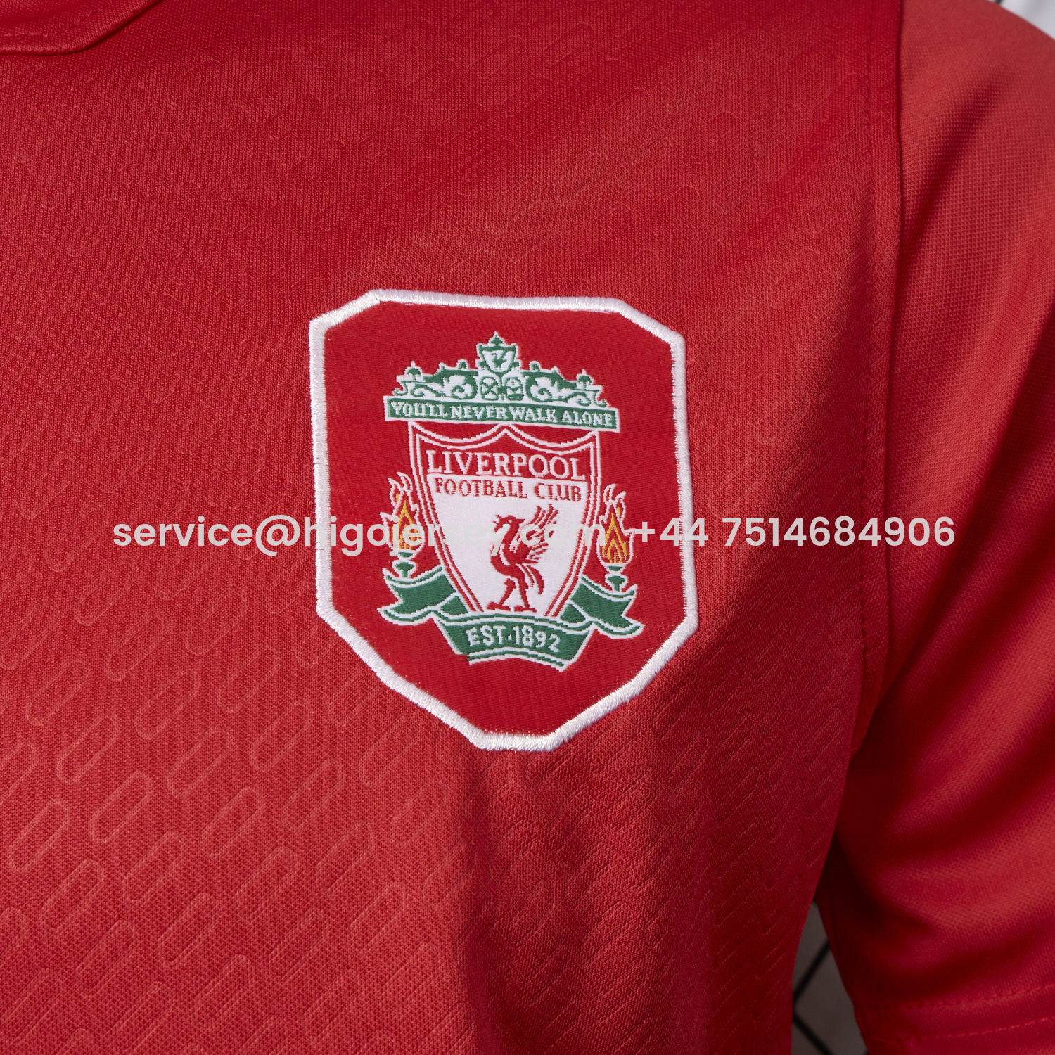 Higojerseys-Liver.pool 25-26 Istanbul 2005 Anniversary Red Jersey - Fans Version