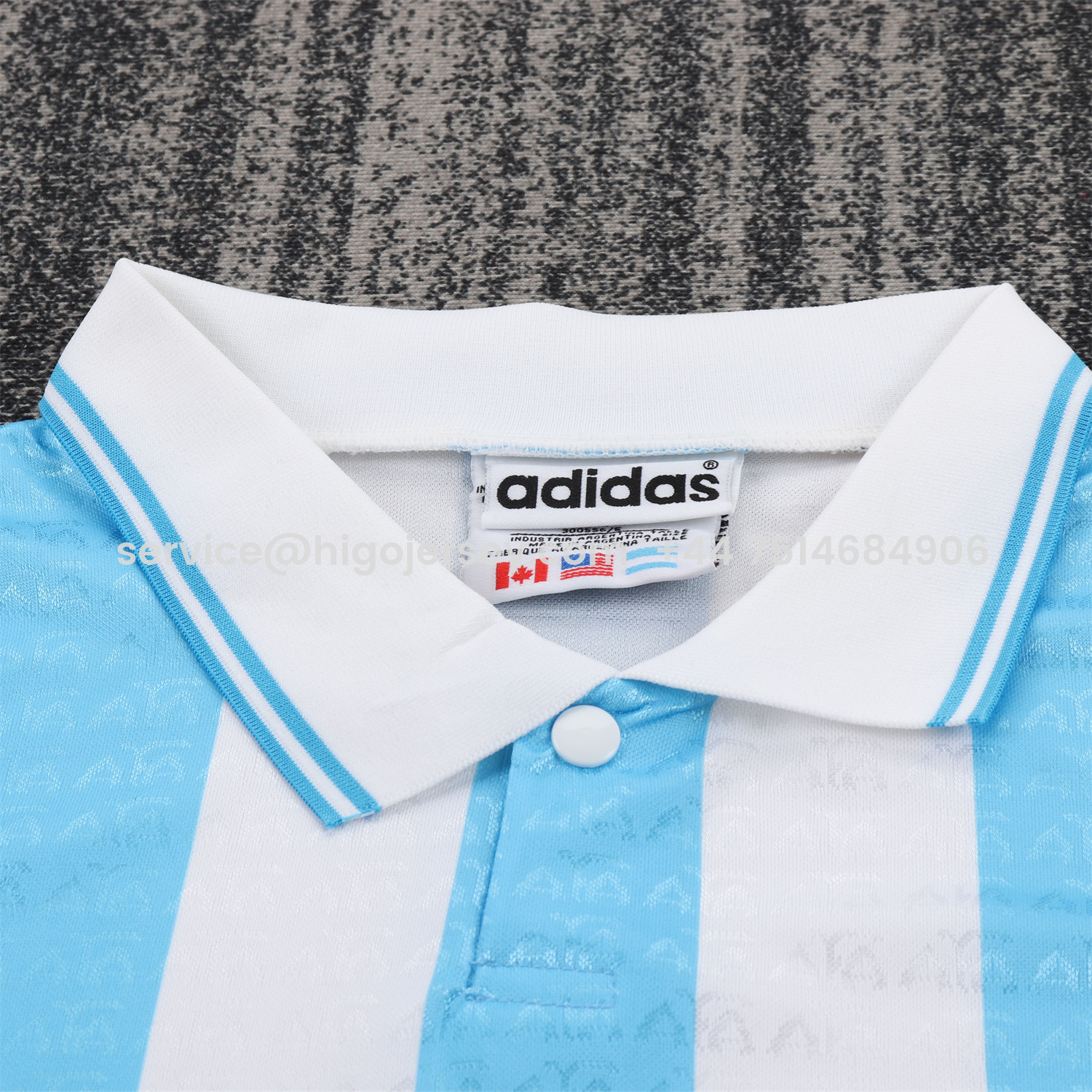 Higojerseys-Retro Argentina 1994 Home Kids Kit
