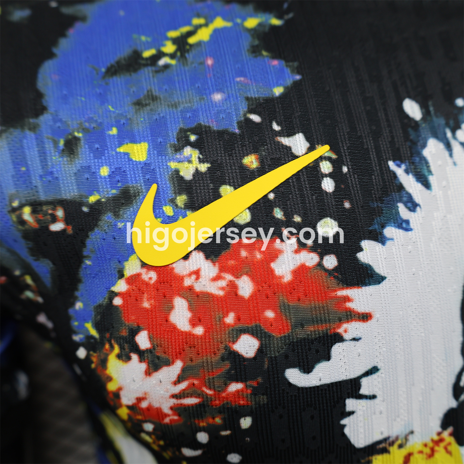 Higojerseys-Brazil 25-26 Colorful Jesus Statue Special Colorful Graffiti Jersey - Player Version