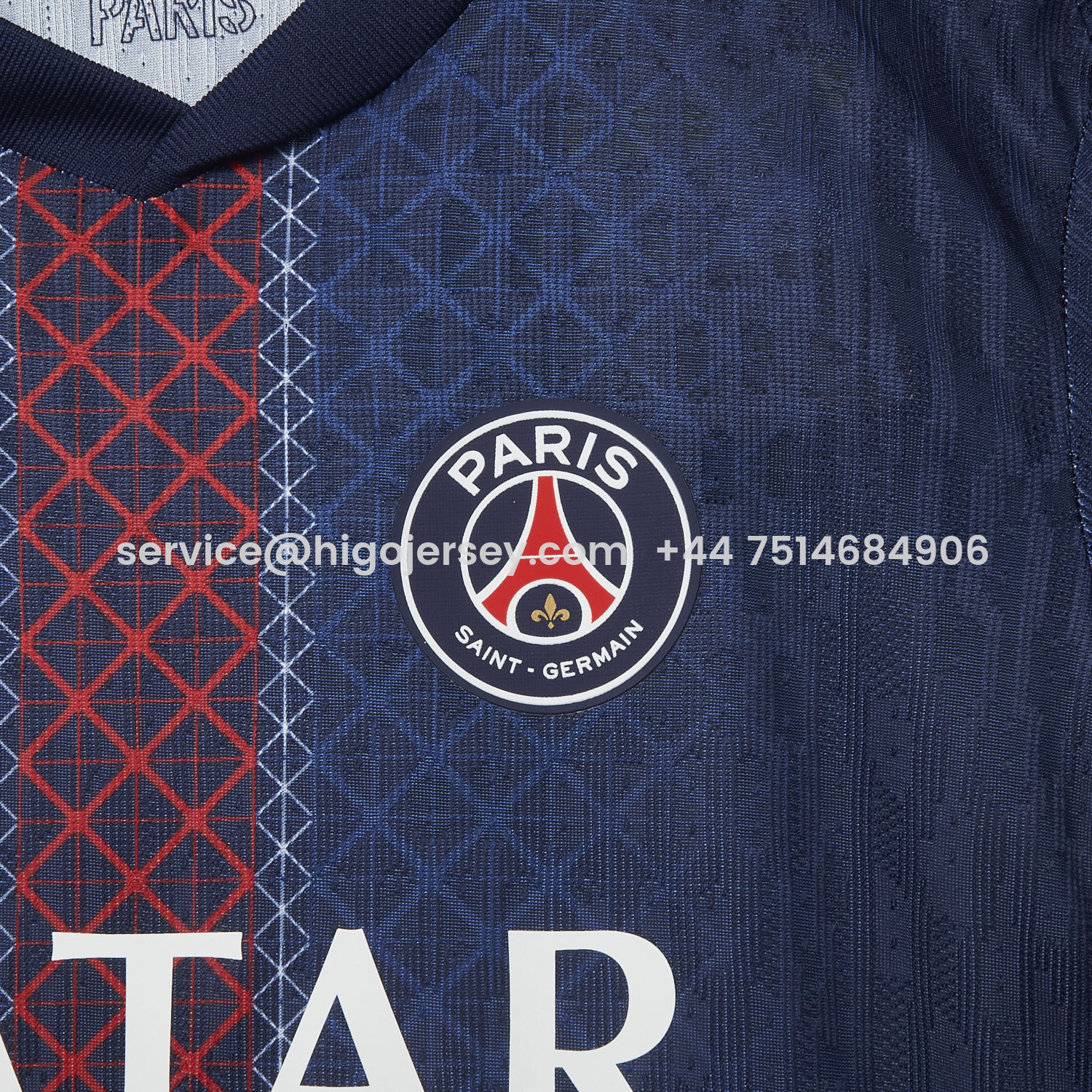 Higojerseys-Paris Saint-Germain PSG 25-26 Home Kids Kit - Player Version