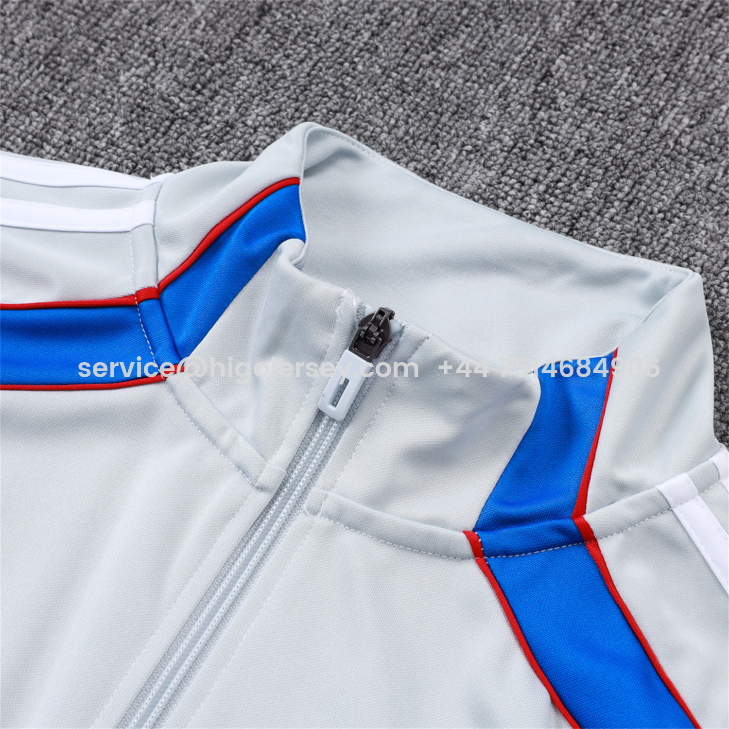 Higojerseys-Bayern Munich 25-26 Jacket Training Tracksuit - Grey Throwback Jackets & Pants