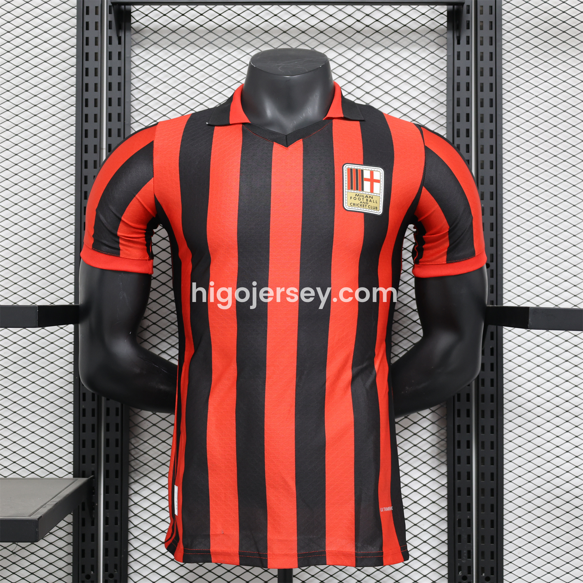 Higojerseys-AC Milan 24-25 125th Anniversary Red Jersey - Player Version
