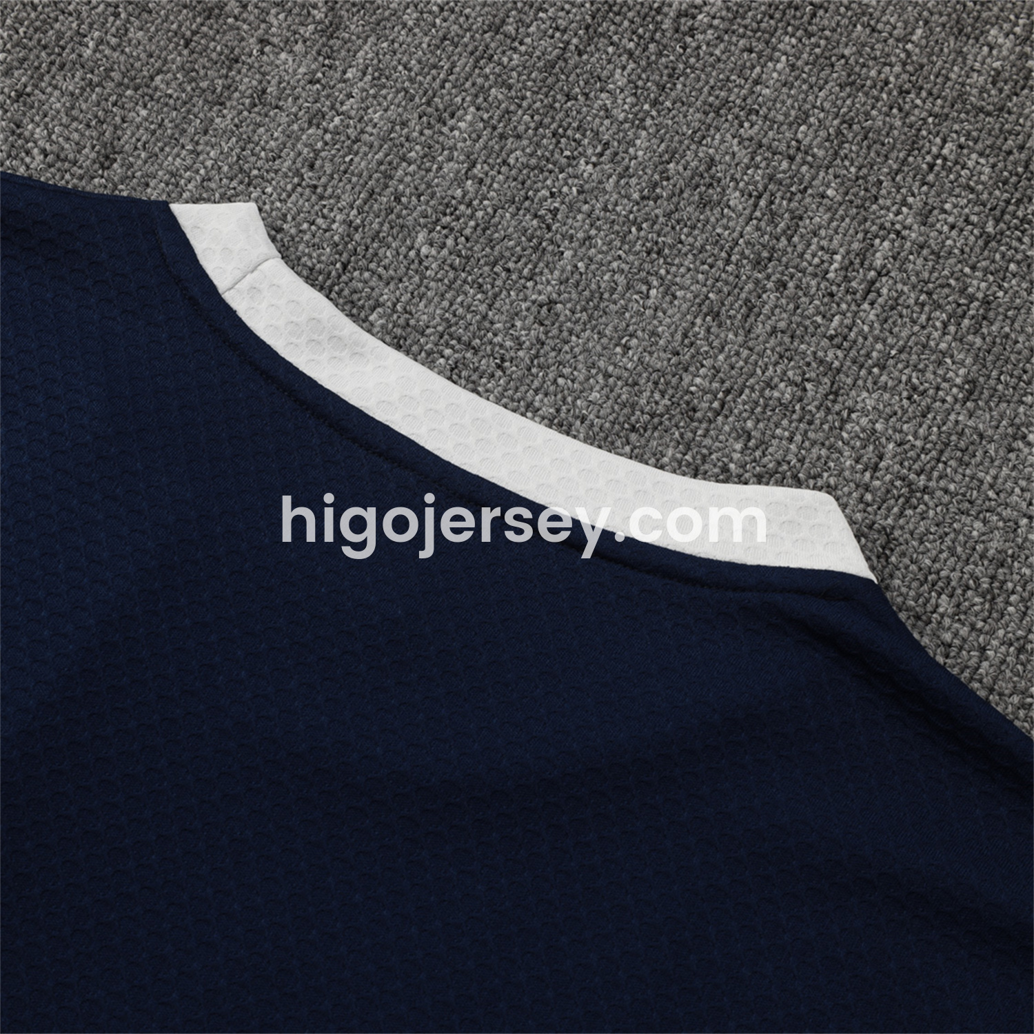 Higojerseys-Portugal 25-26 Short-Sleeve Training Set - Deep Blue Top and Shorts